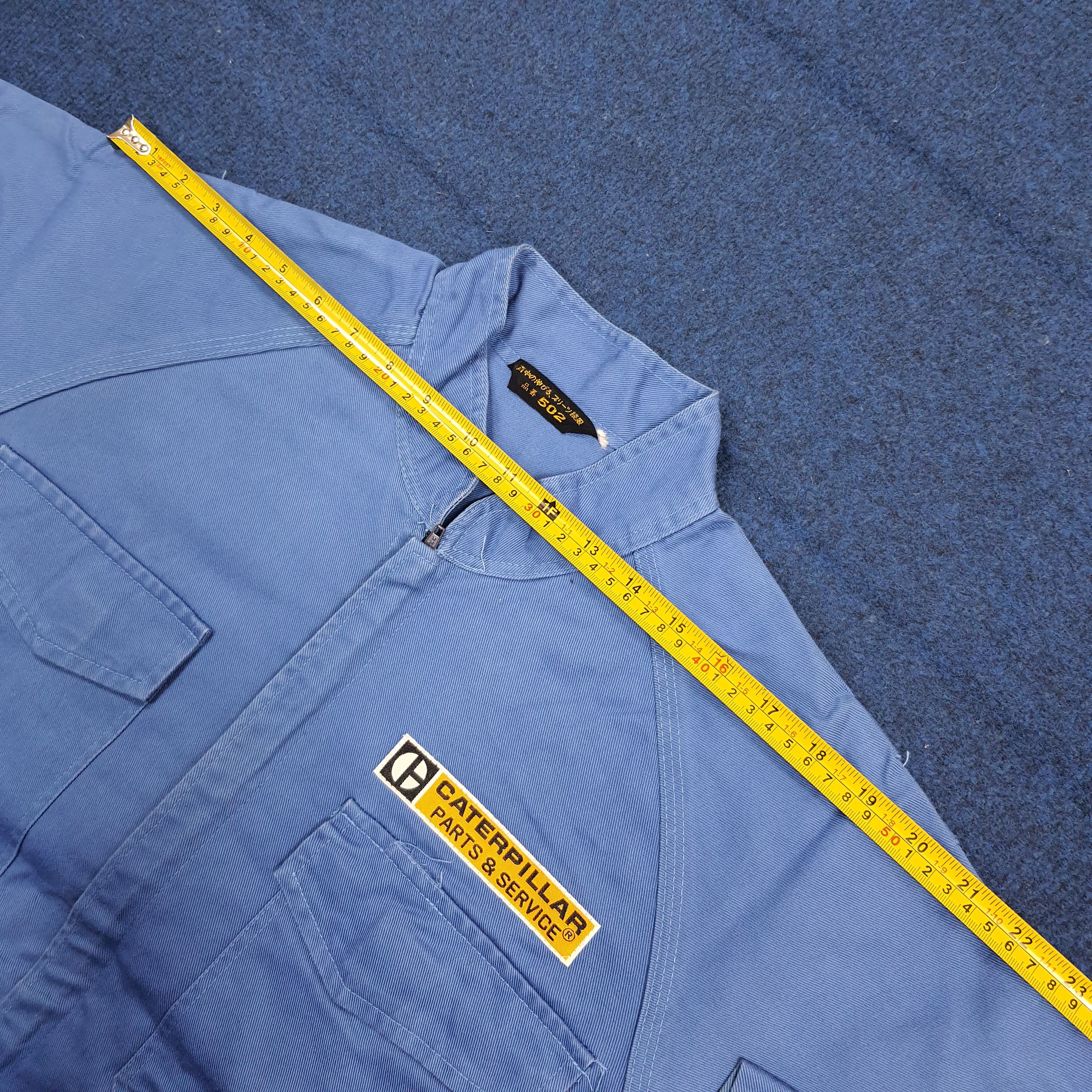 Caterpillar Vintage Caterpillar CAT Mitsubishi Workwear Jumpsuit C296N32 Size US M / EU 48-50 / 2 - 10 Thumbnail