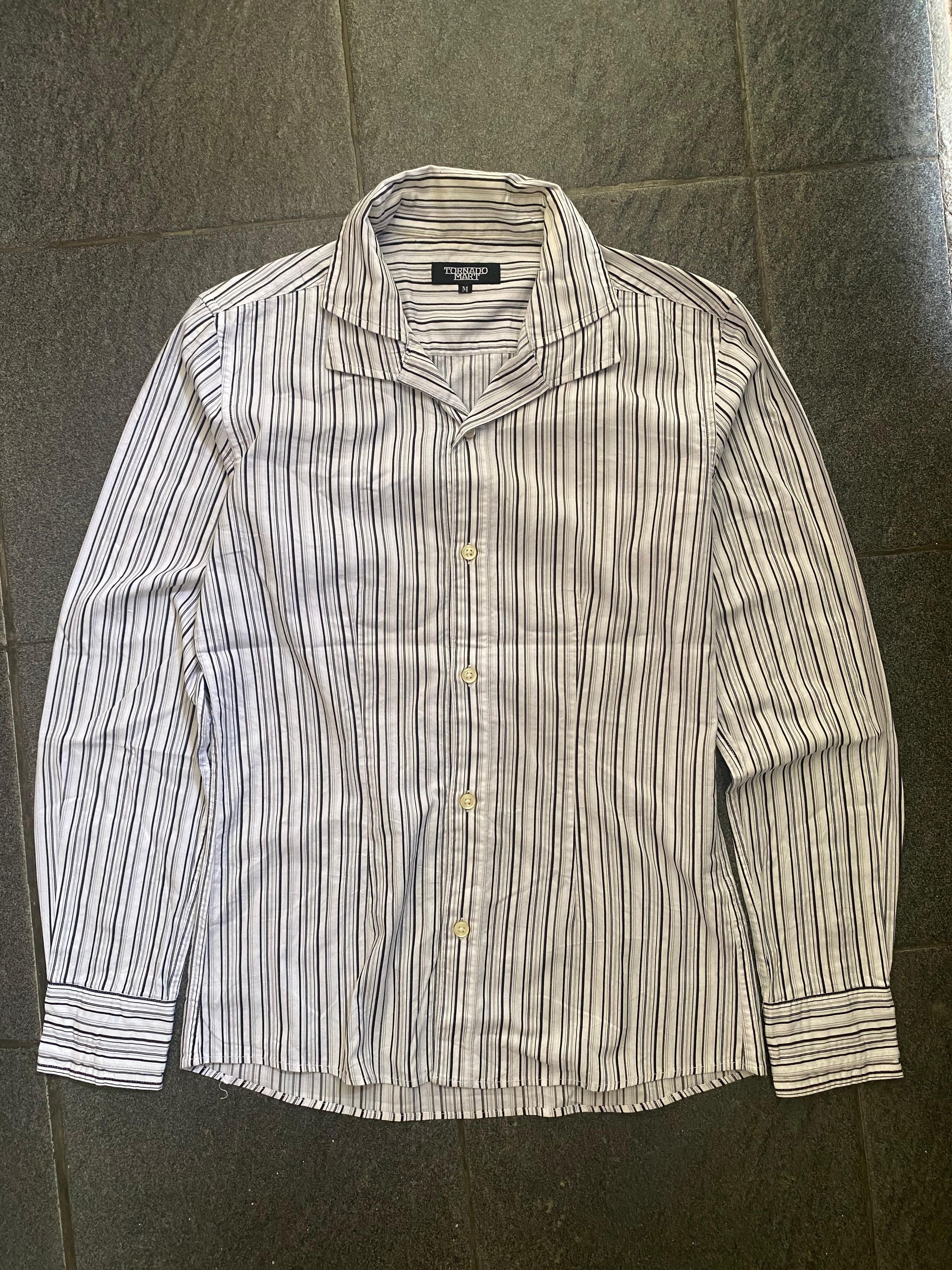 Tornado Mart Tornado Mart Double Collar Shirt Size US M / EU 48-50 / 2 - 1 Thumbnail