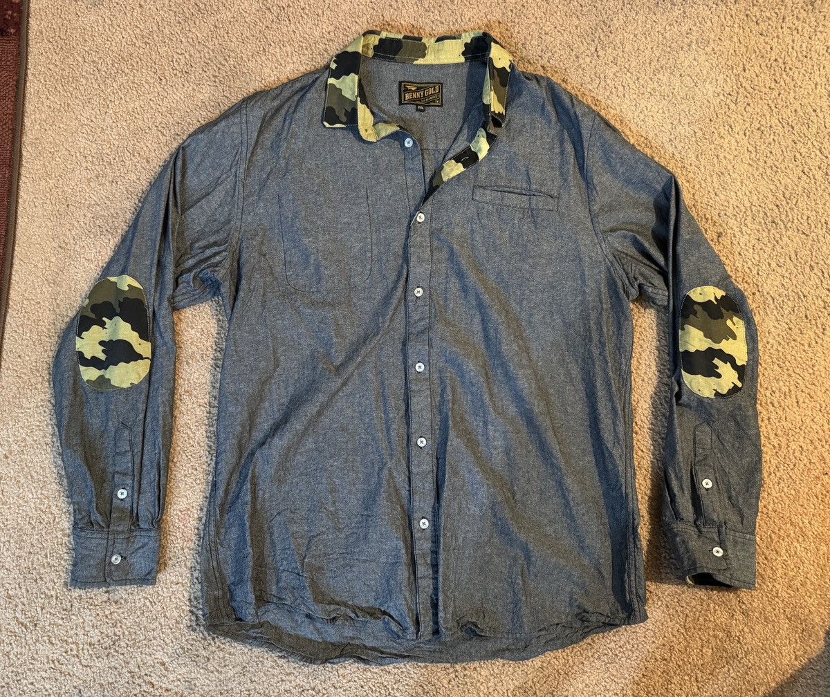 Benny Gold Benny Gold Fog Camo San Francisco Button XXL Size US XXL / EU 58 / 5 - 1 Thumbnail