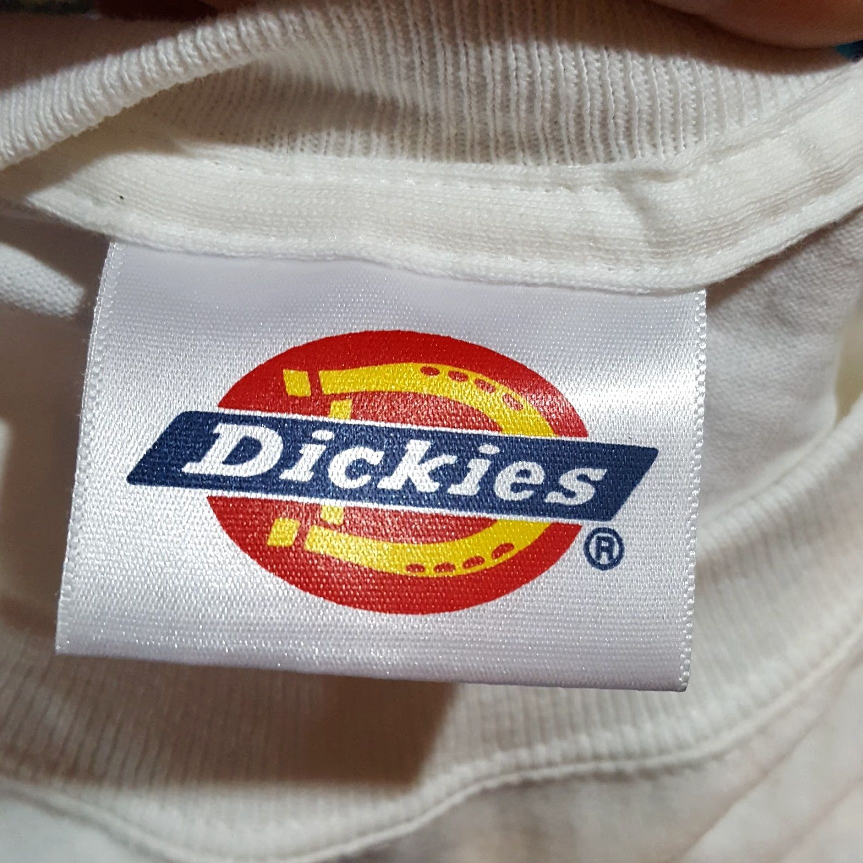 Dickies VINTAGE NASCAR T-Shirt Men Medium White 90s Bristol Speedway Jeff Byrd Retro Car Logo Size US M / EU 48-50 / 2 - 5 Thumbnail