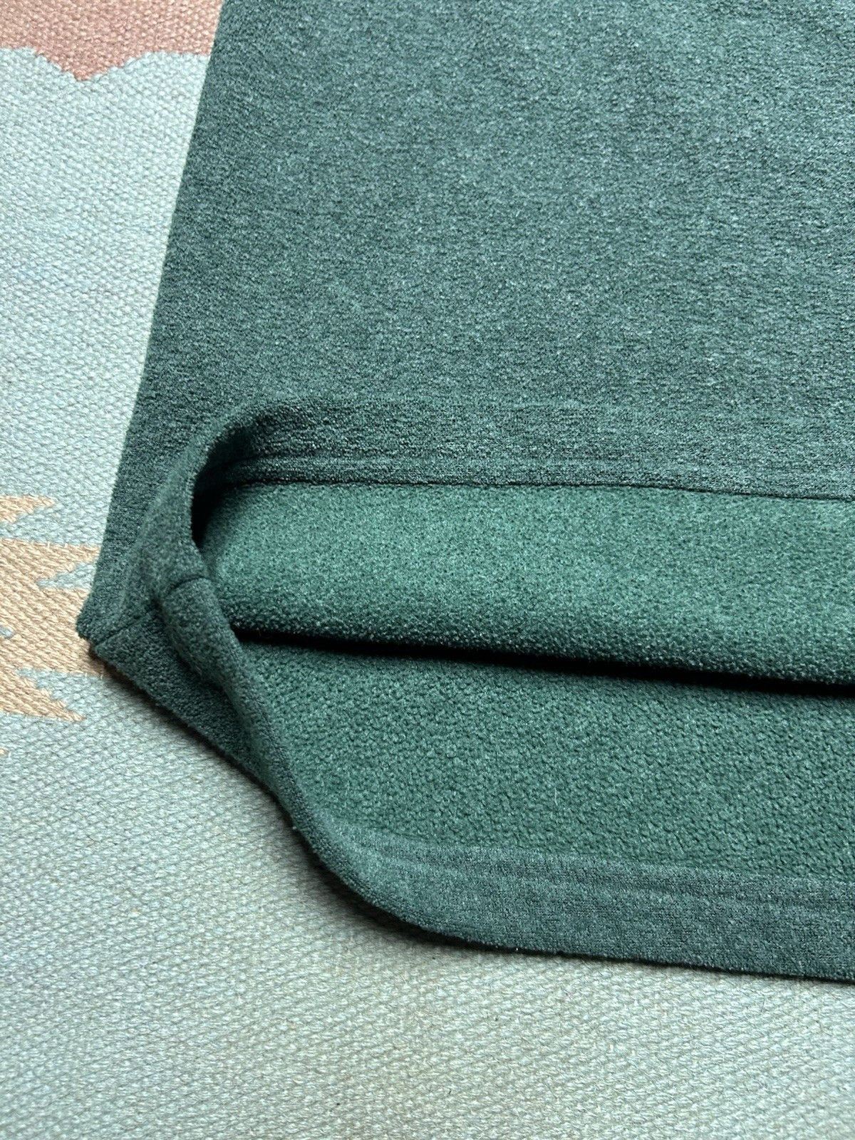 Vintage Vtg adidas fleece sweater shirt soccer v neck forest green L Size US L / EU 52-54 / 3 - 5 Thumbnail
