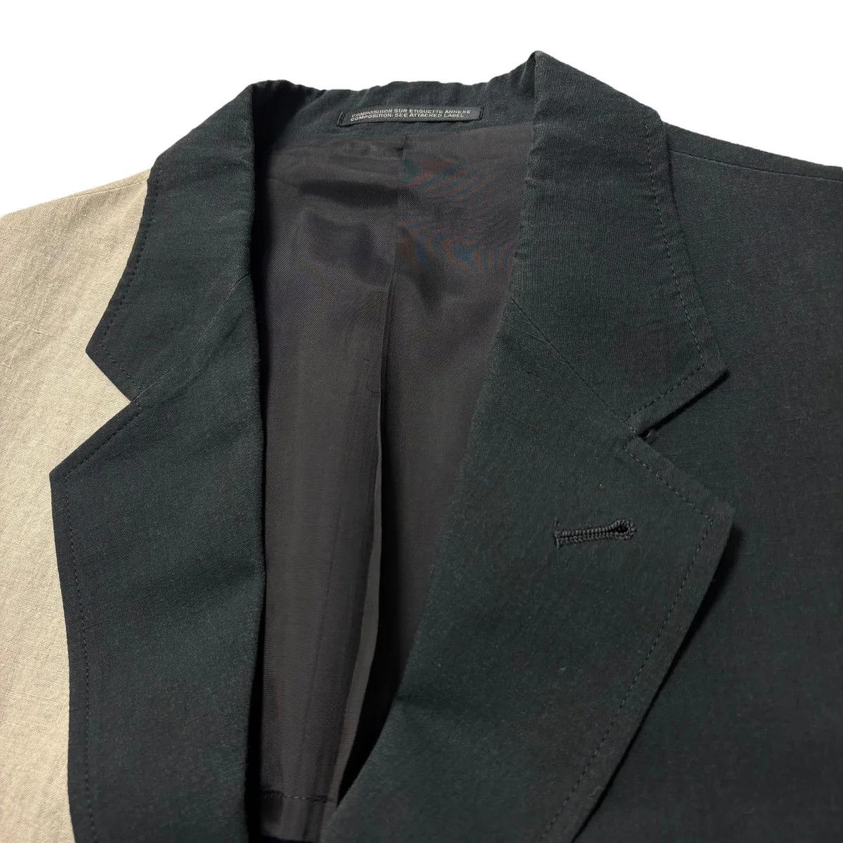 Yohji Yamamoto Yohji Yamamoto pour homme/22SS Right Front Box Pocket Jacket Size US M / EU 48-50 / 2 - 3 Thumbnail