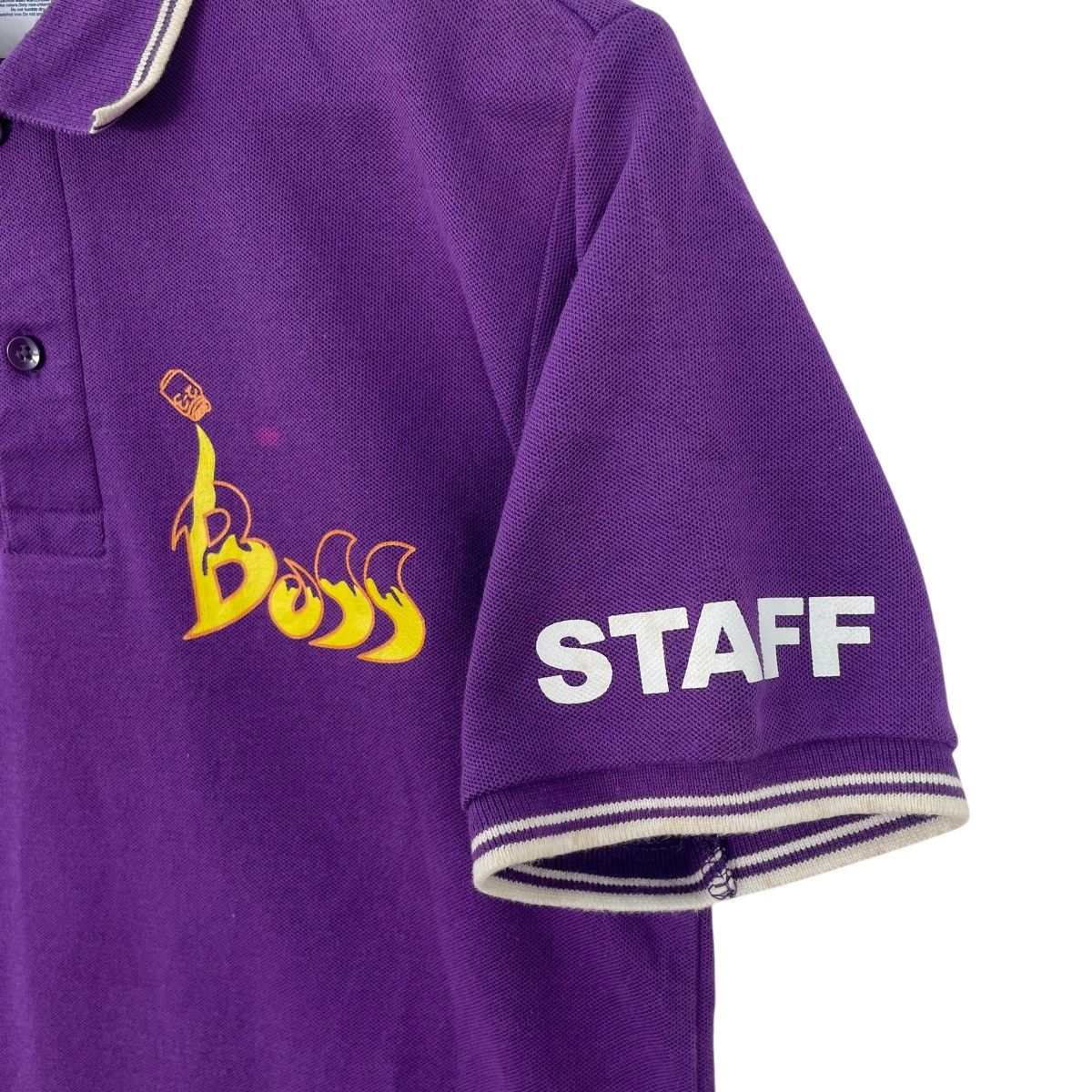 Vintage Vintage Boki Rock Boss Staff Polo Tee Shirt Size US M / EU 48-50 / 2 - 5 Thumbnail