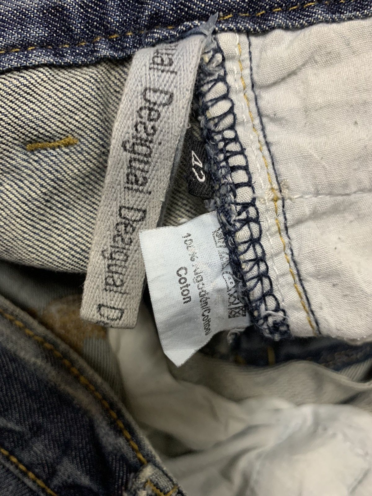 Desigual × Japanese Brand DESIGUAL FLARED MULTIPOCKET STYLISH DENIM Size US 33 - 12 Thumbnail