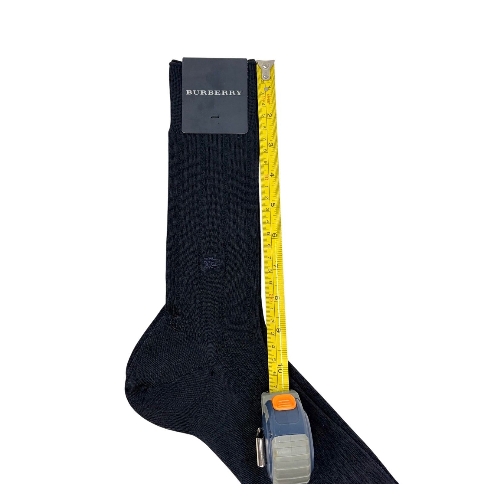 Burberry Burberry Navy Blue Dress Socks Size ONE SIZE - 10 Thumbnail