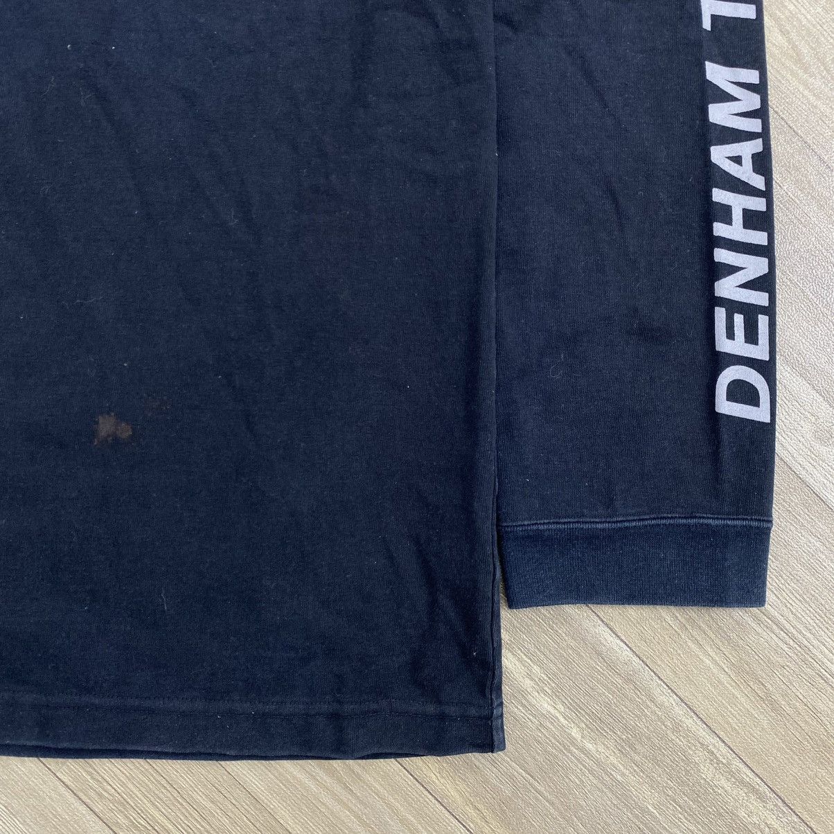 White Mountaineering White Mountaineering X Denham Spell Out T Shirt Long Sleeve Size US L / EU 52-54 / 3 - 11 Thumbnail