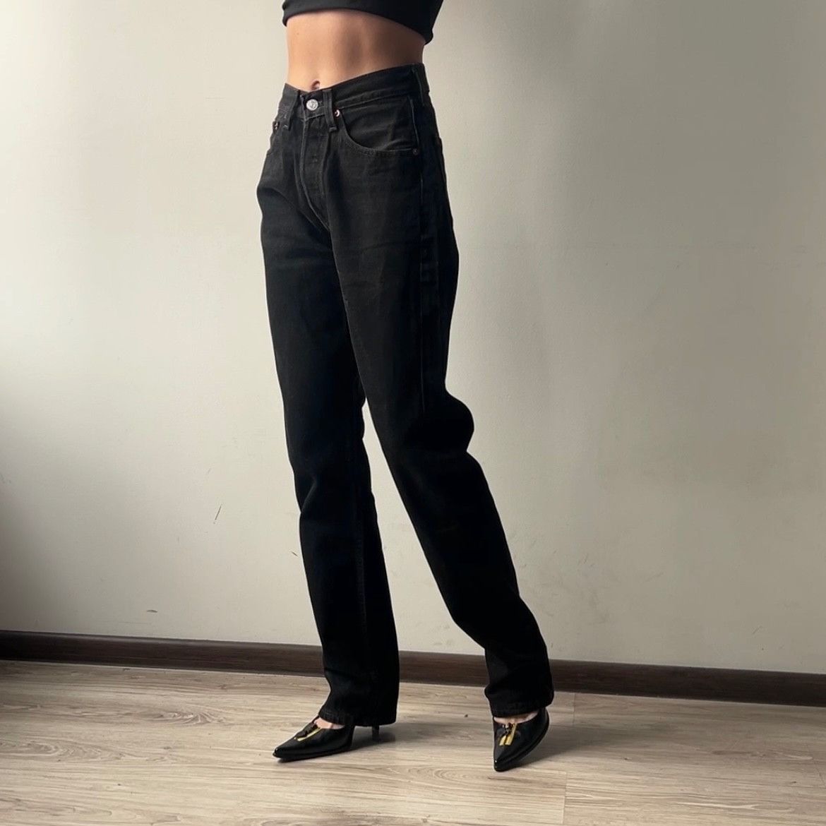 Levi's Levi’s 501 Vintage USA Made Straight Fit Denim Jeans 9644AC Size 25" / US 0 / IT 36 - 2 Thumbnail