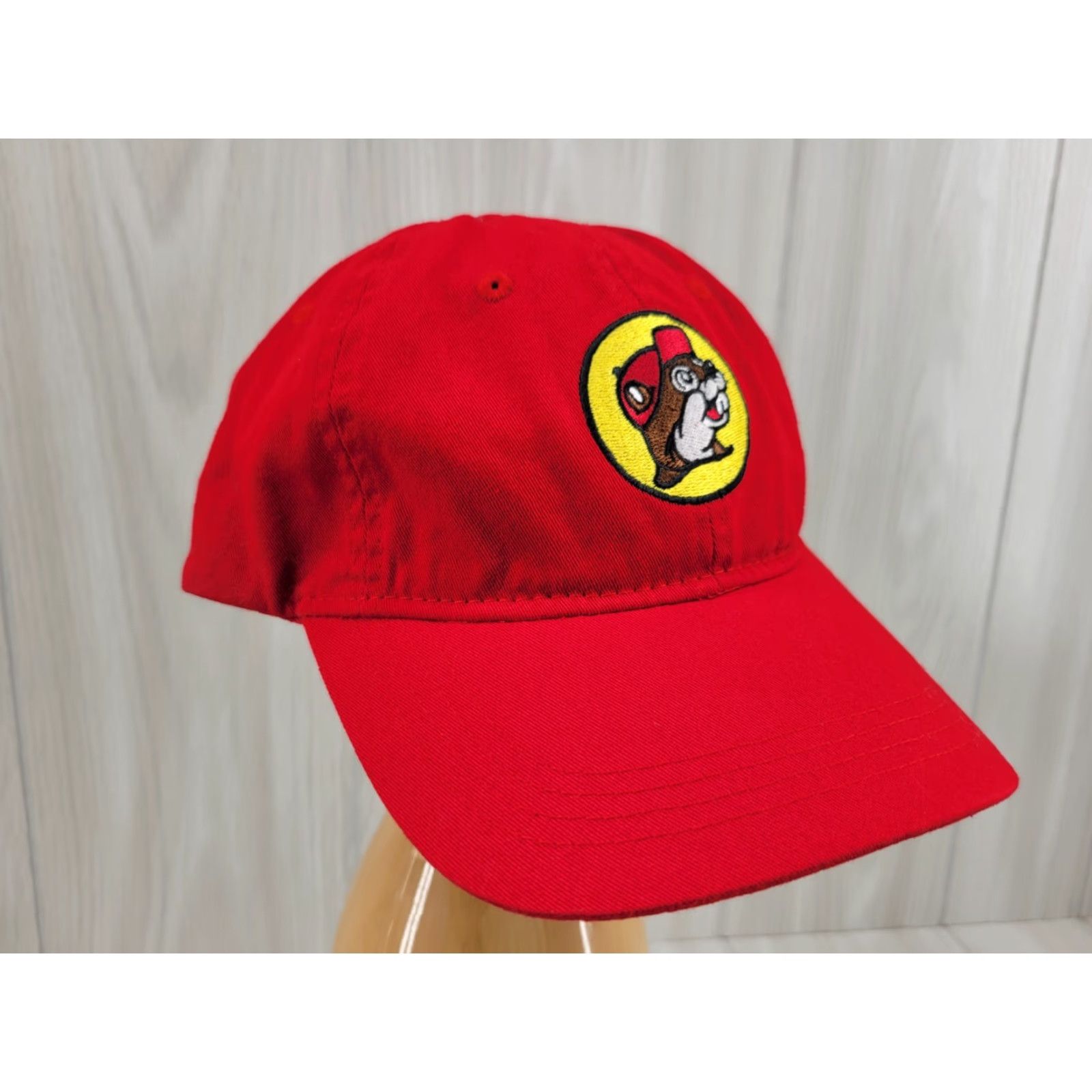 Vintage Buc-ee’s Original Baseball Cap Red Adjustable 100% Cotton Men Adjustable Cap Casual Travel Size ONE SIZE - 3 Thumbnail