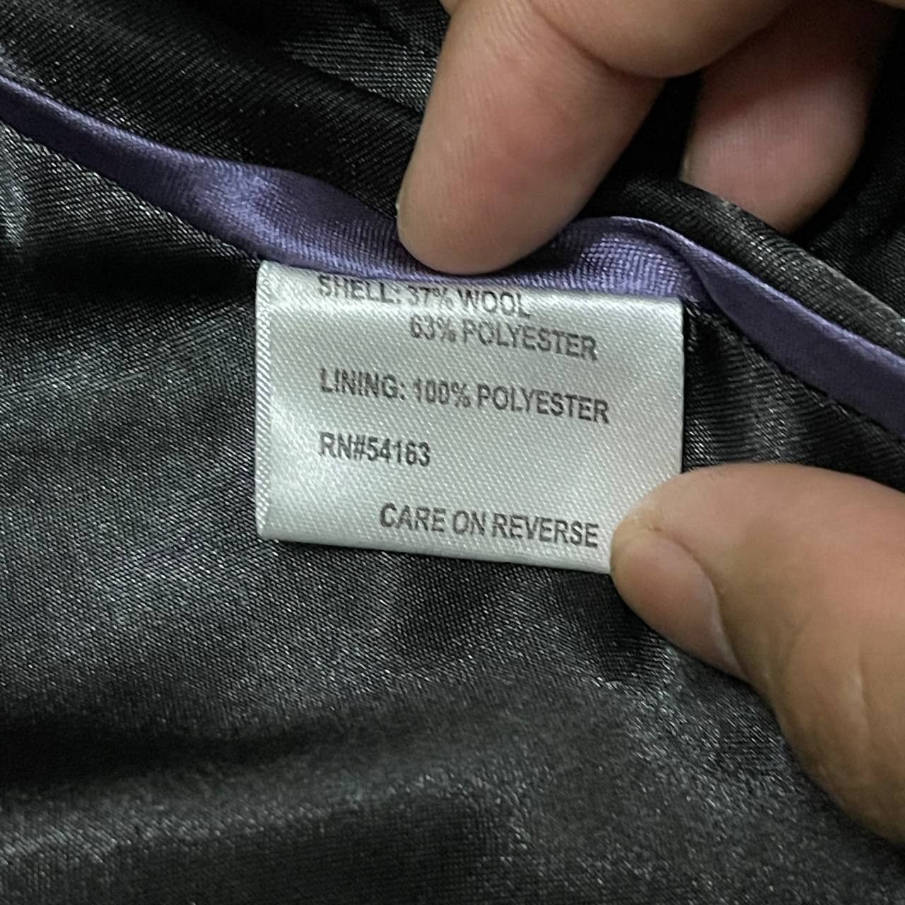 Vintage Calvin Klein Wool Coat Double Breasted