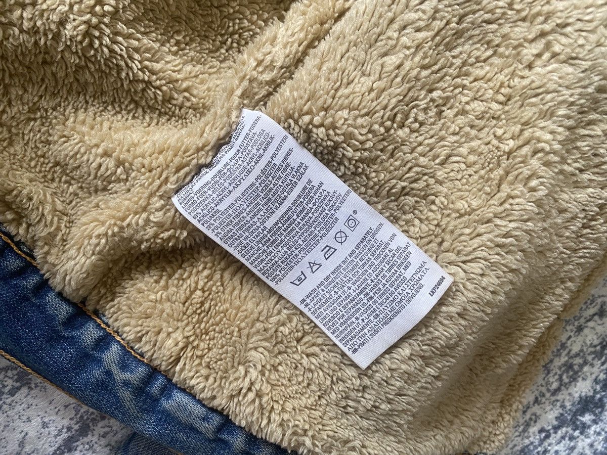Levi's Vintage Levi's Sherpa Fleece workwear Denim Jacket 00s Size US M / EU 48-50 / 2 - 4 Thumbnail