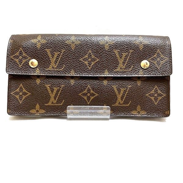 Louis Vuitton Louis Vuitton Monogram Accordion Wallet M58008 Canvas Long Wallet M58008 in Good Condition