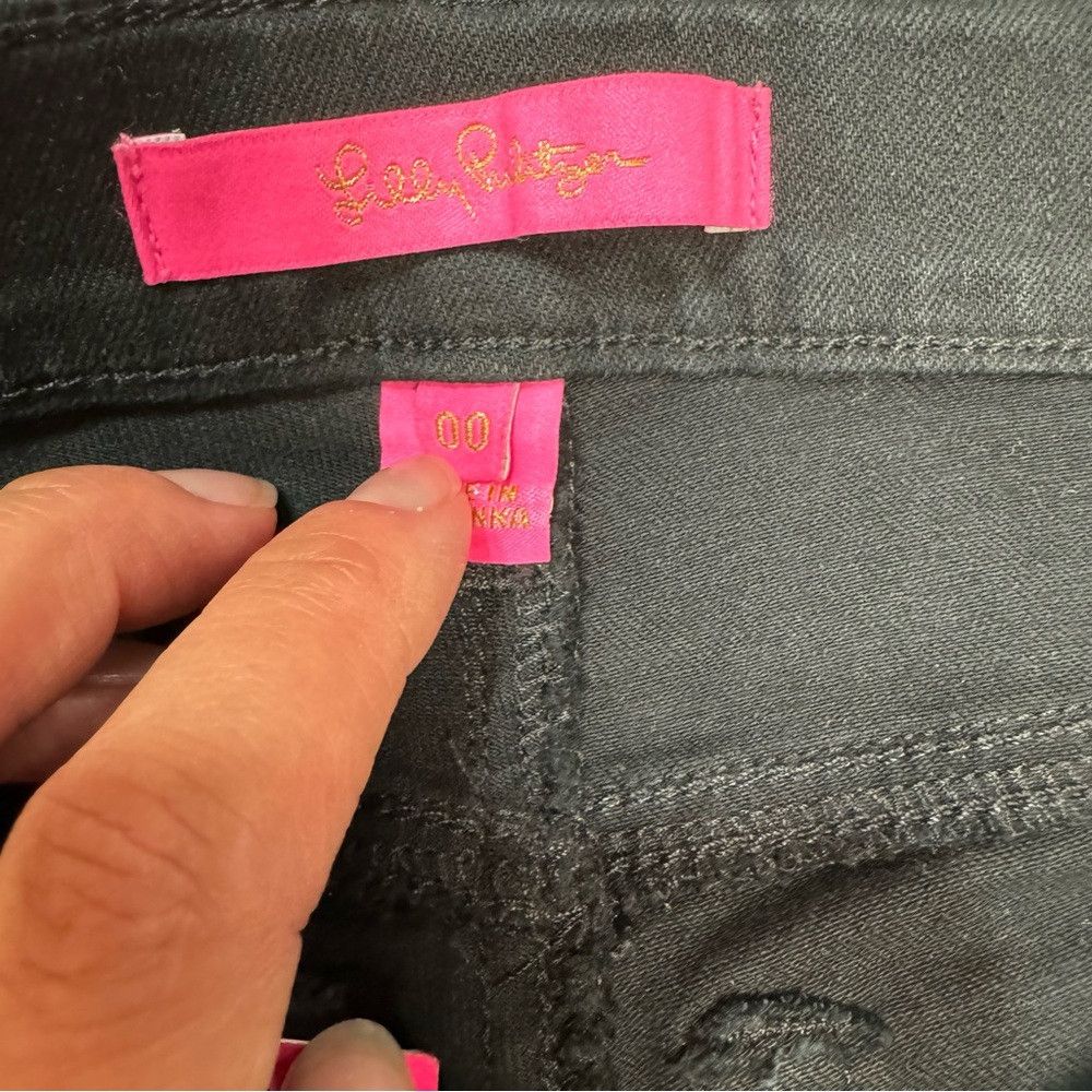 Lilly Pulitzer NWT New $138 Lilly Pulitzer South Ocean High Rise Skinny On Size 24" / US 00 / IT 34 - 5 Thumbnail