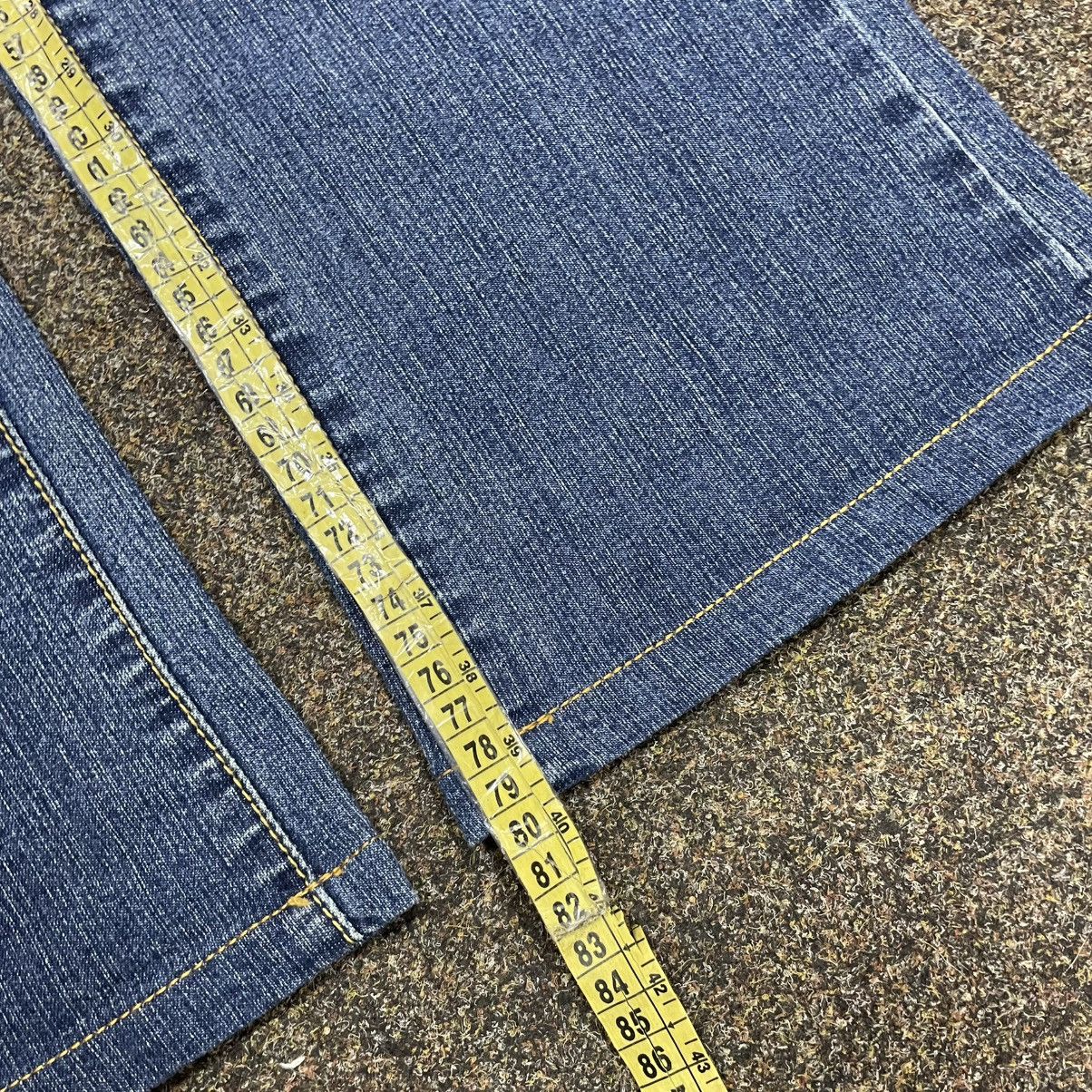 Vintage Vintage Y2K Baggy Wide Leg Flared Jeans Skate Grunge Logo 28 Size US 28 / EU 44 - 7 Thumbnail