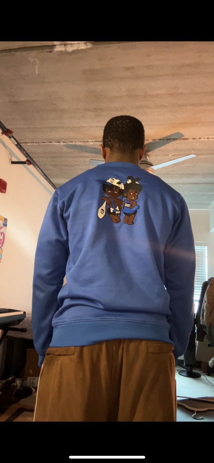 Vintage (Offers) Rare Vintage “GH” Flinstones Long Sleeve Sweatshirt Size US L / EU 52-54 / 3 - 3 Thumbnail