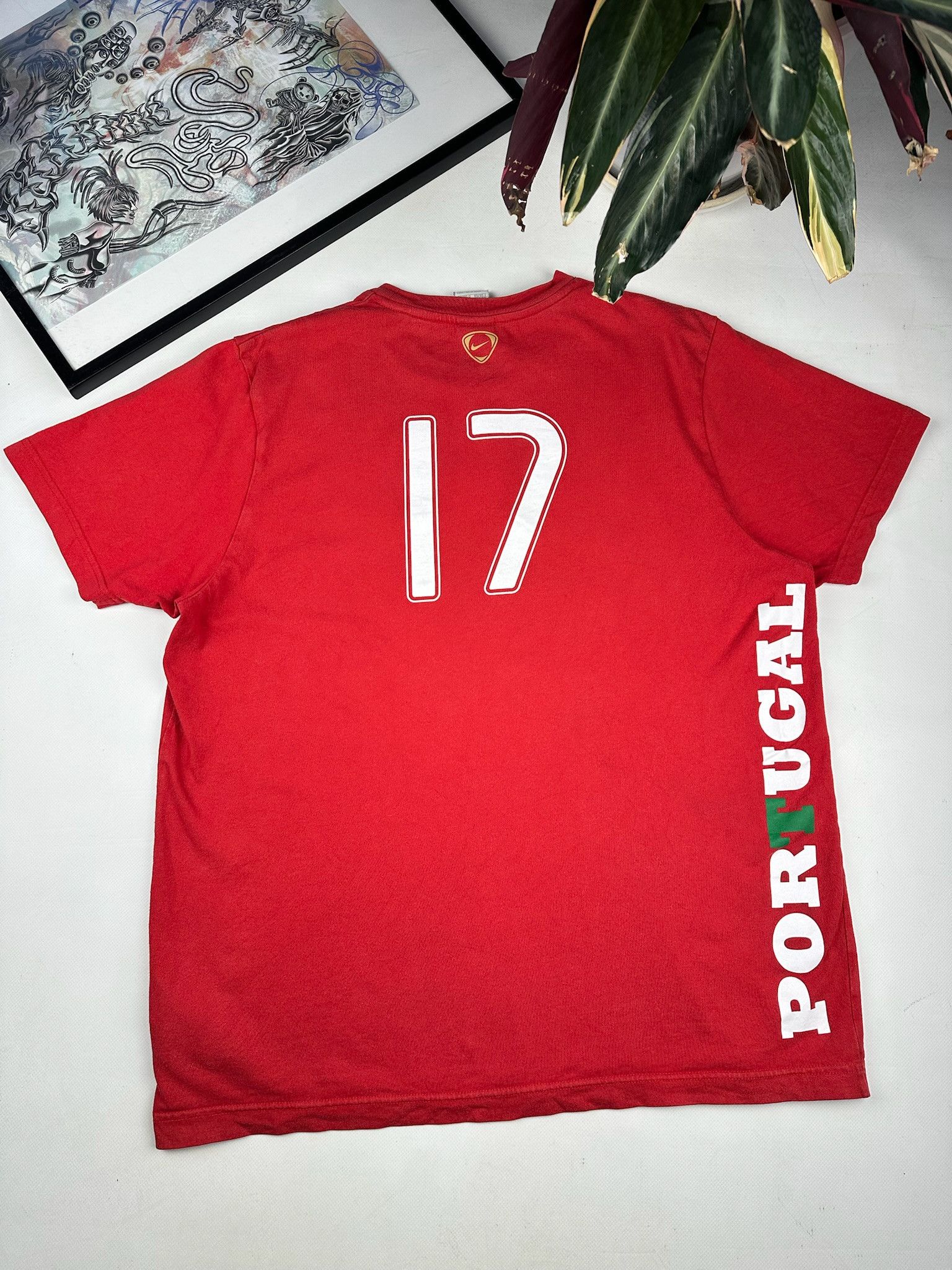 Nike Vintage Nike Ronaldo Portugal T shirt Size US XL / EU 56 / 4 - 1 Thumbnail