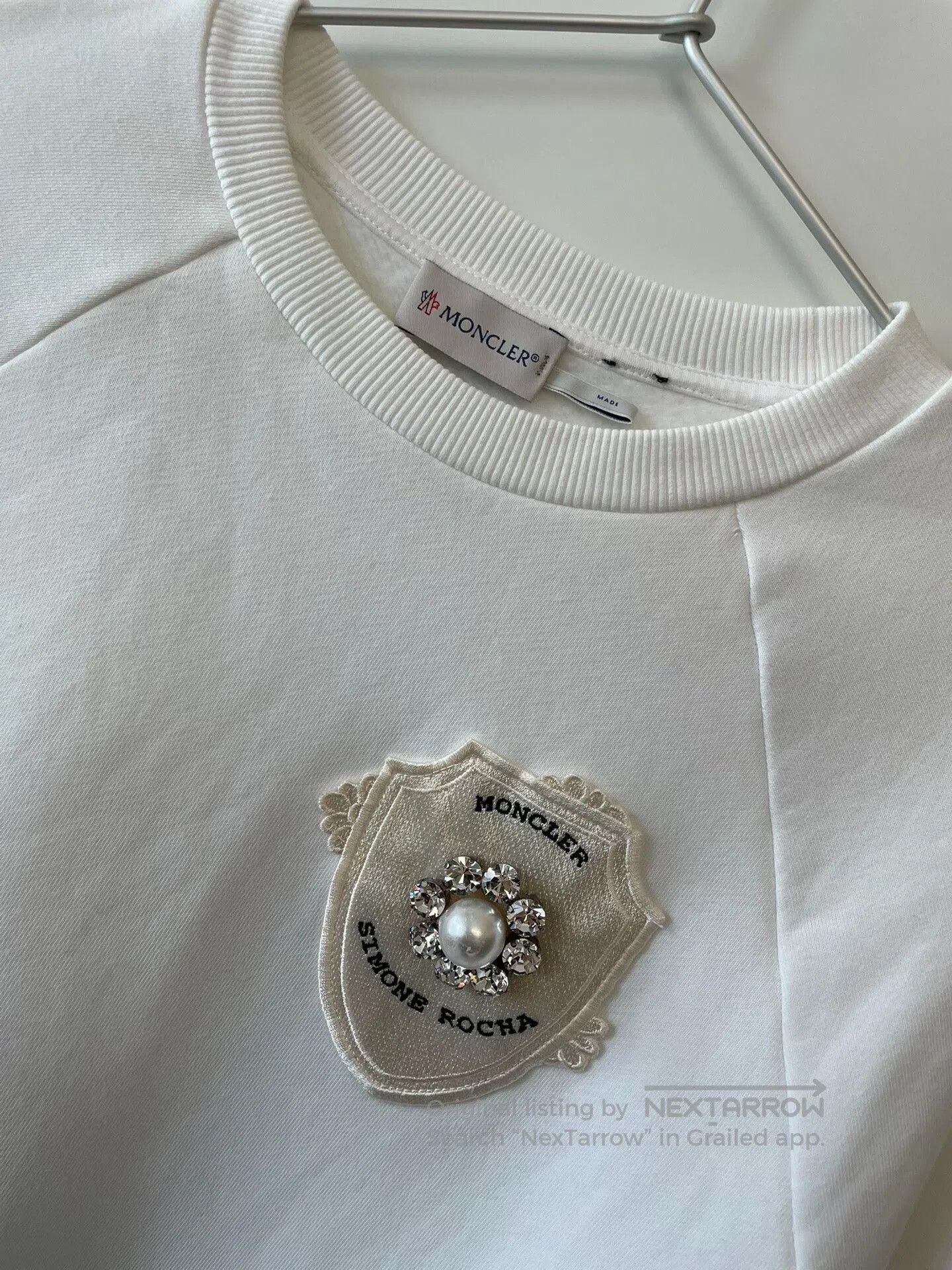 Simone Rocha Moncler x SimoneRocha Collaboration Sweatshirt. Size S / US 4 / IT 40 - 2 Thumbnail