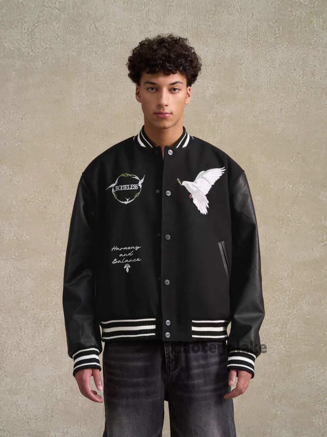 Vintage Utility punk hiphop varsity skate hiphop sports jacket Size US L / EU 52-54 / 3 - 4 Thumbnail