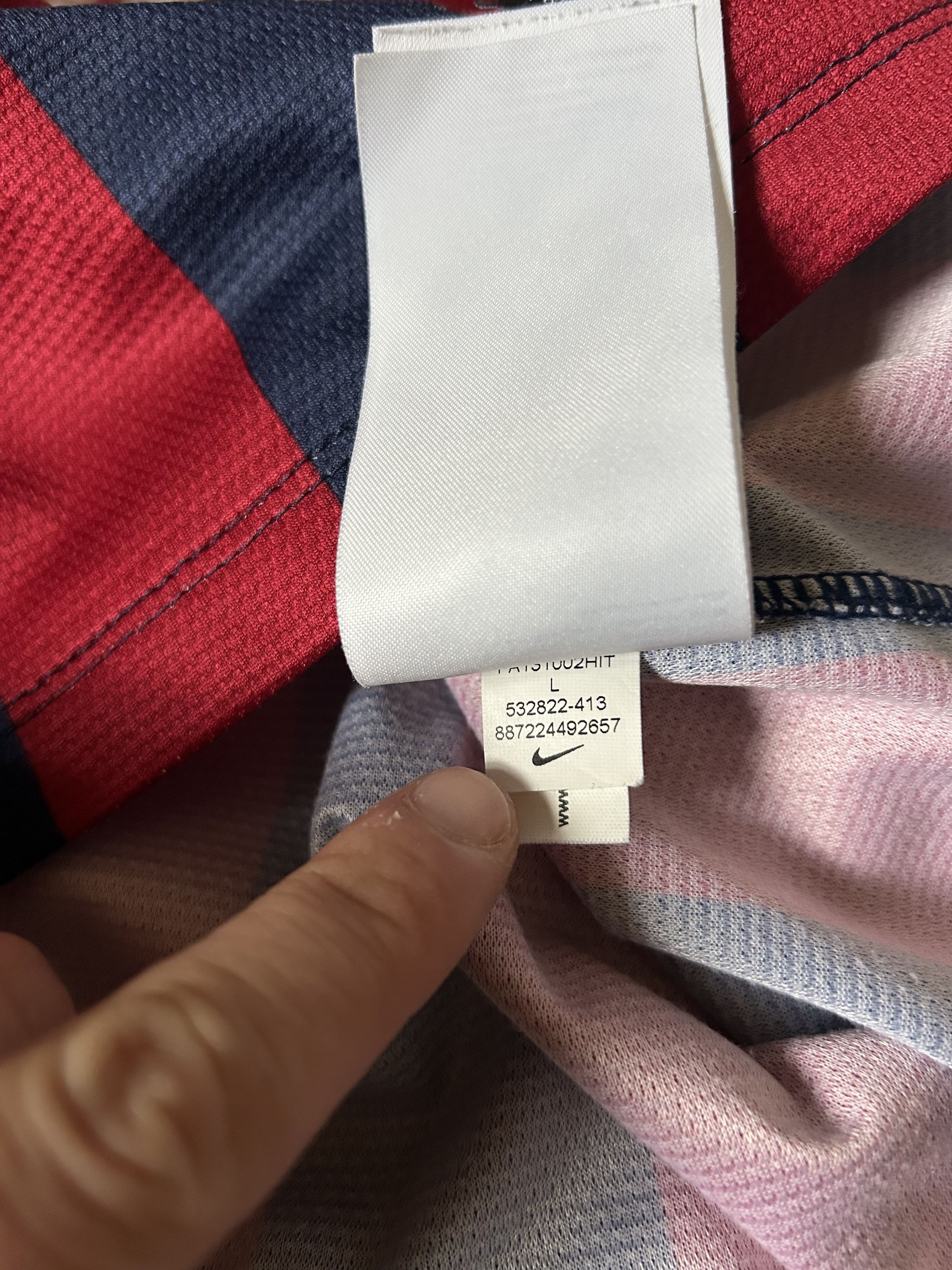 Nike Rare shirt F.C. BARCELONA - 2013 - 2014 - Nike - L - UNIQUE Size US L / EU 52-54 / 3 - 5 Thumbnail