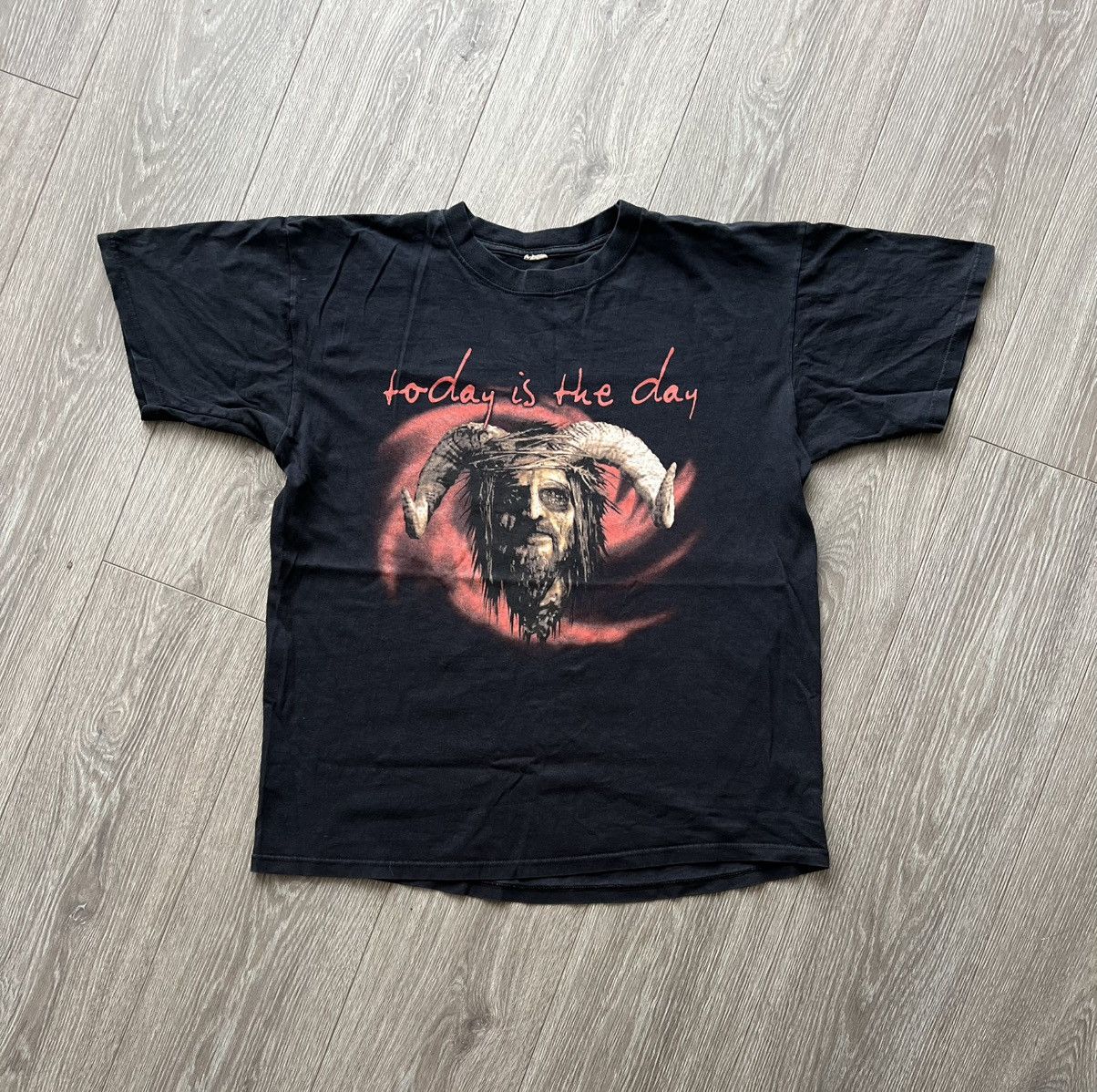 Band Tees 1999 Today Is The Day In The Eyes Of God Merch T-Shirt Rock Size US XL / EU 56 / 4 - 1 Thumbnail