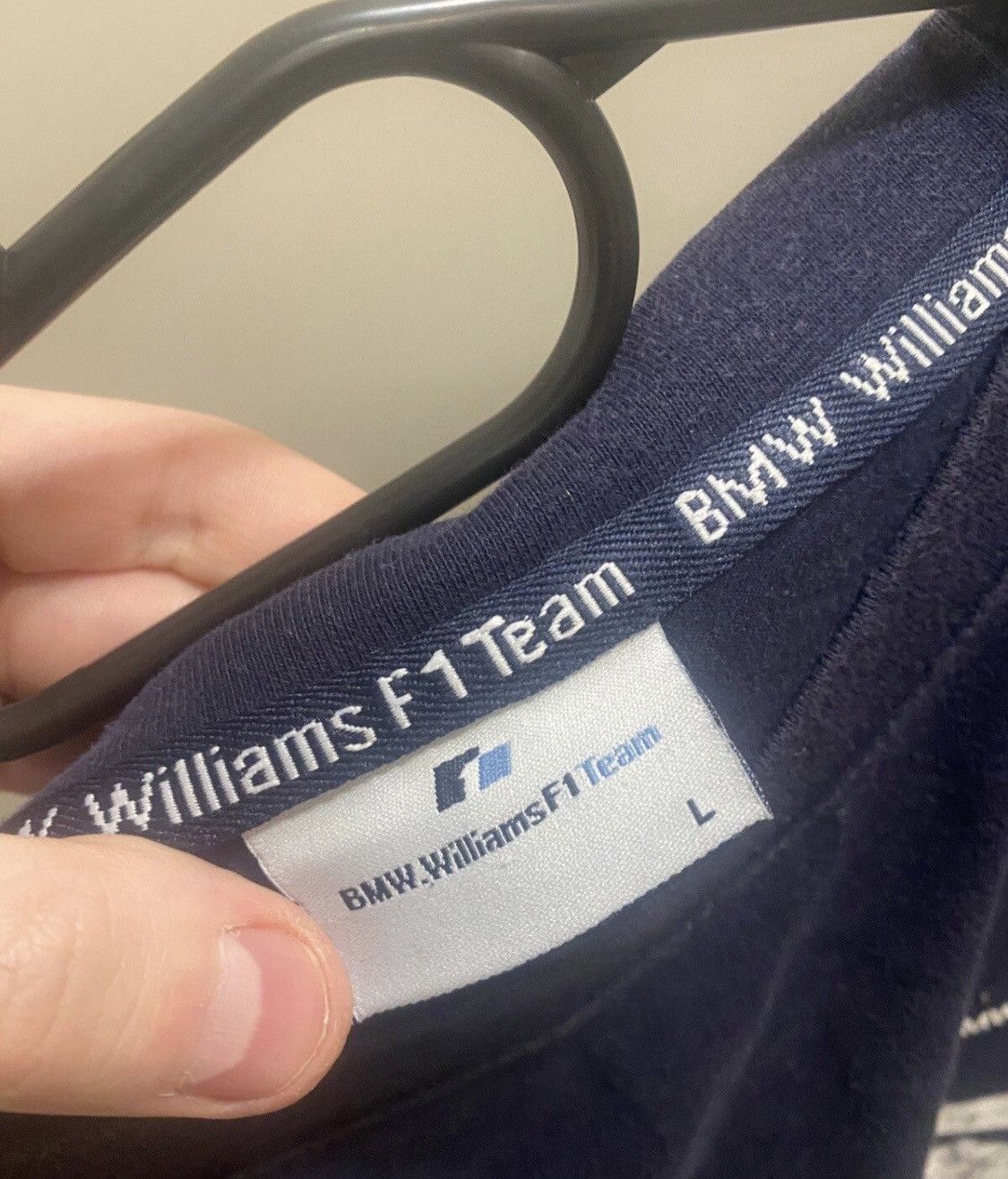 Vintage BMW formula uno Williams F1 team racing tee OOs Size US L / EU 52-54 / 3 - 2 Thumbnail