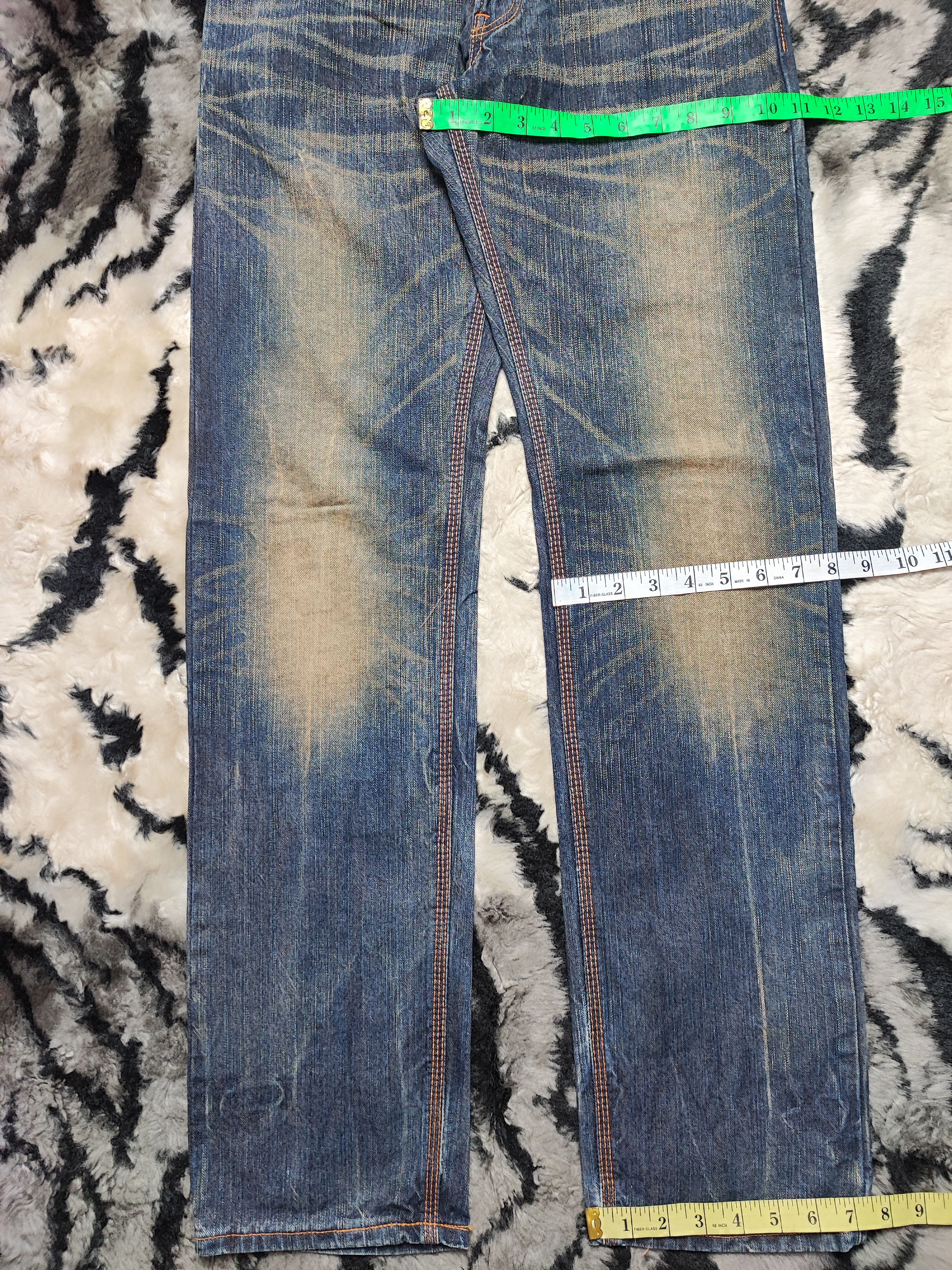 Edwin EDWIN VINTAGE XV FADED JEANS VERY RARE Size US 30 / EU 46 - 6 Thumbnail