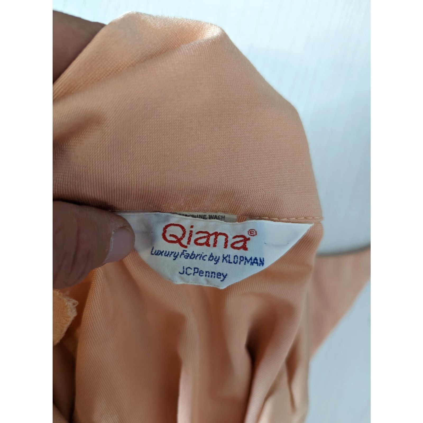Pinko VINTAGE Qiana Blouse Shirt Pink Peach Tie Waist Button Up Large L1S Women's/Mens? Size L / US 10 / IT 46 - 3 Thumbnail
