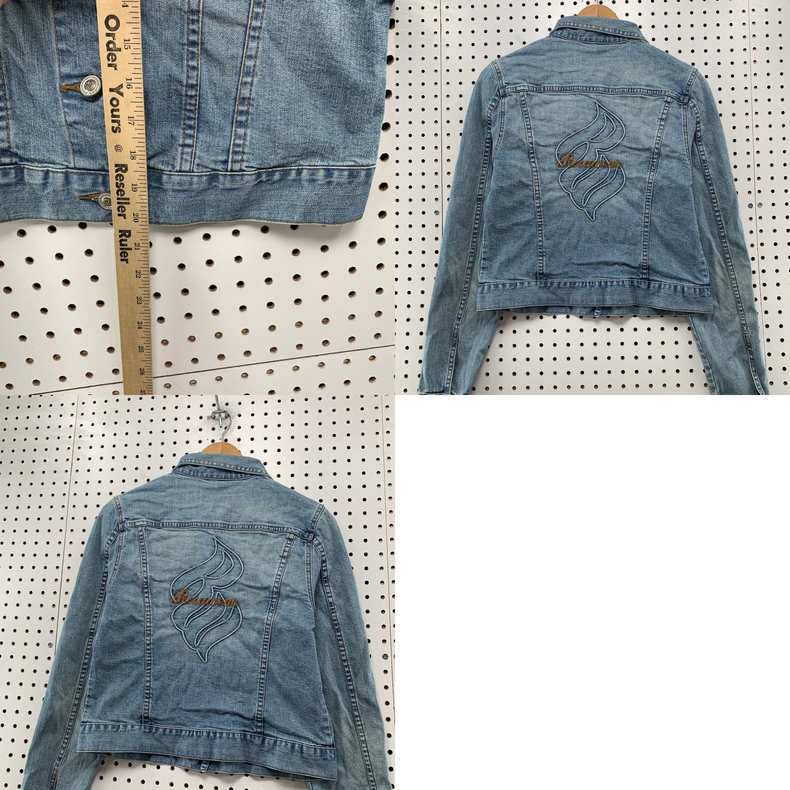 Rocawear VINTAGE Rocawear Jacket Womens Large Blue Button Casual Rocawear Denim Y2K Womens Size L / US 10 / IT 46 - 8 Thumbnail