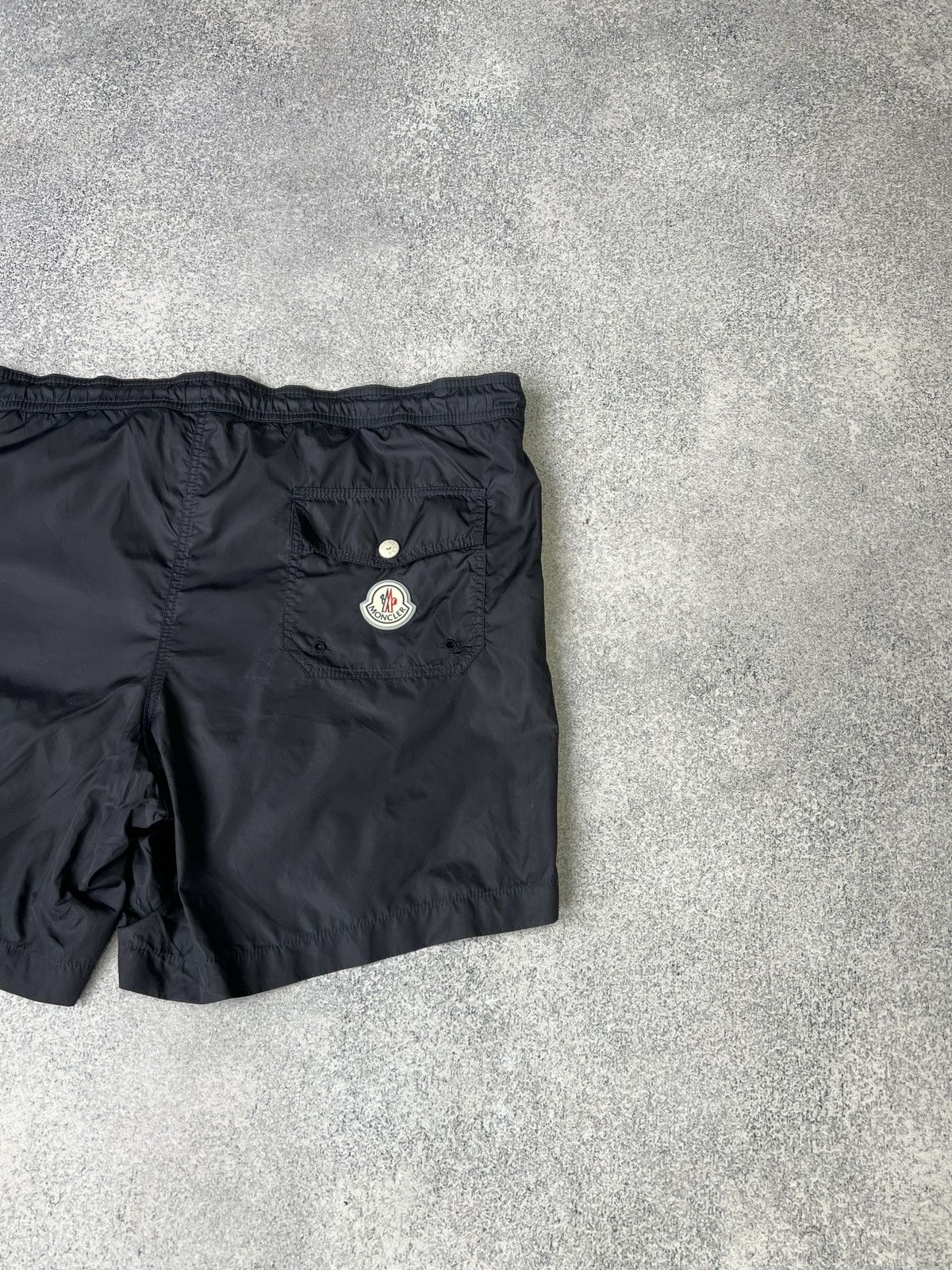 Designer × Moncler × Vintage Vintage Moncler Logo Patch Swim shorts Size US 36 / EU 52 - 12 Thumbnail