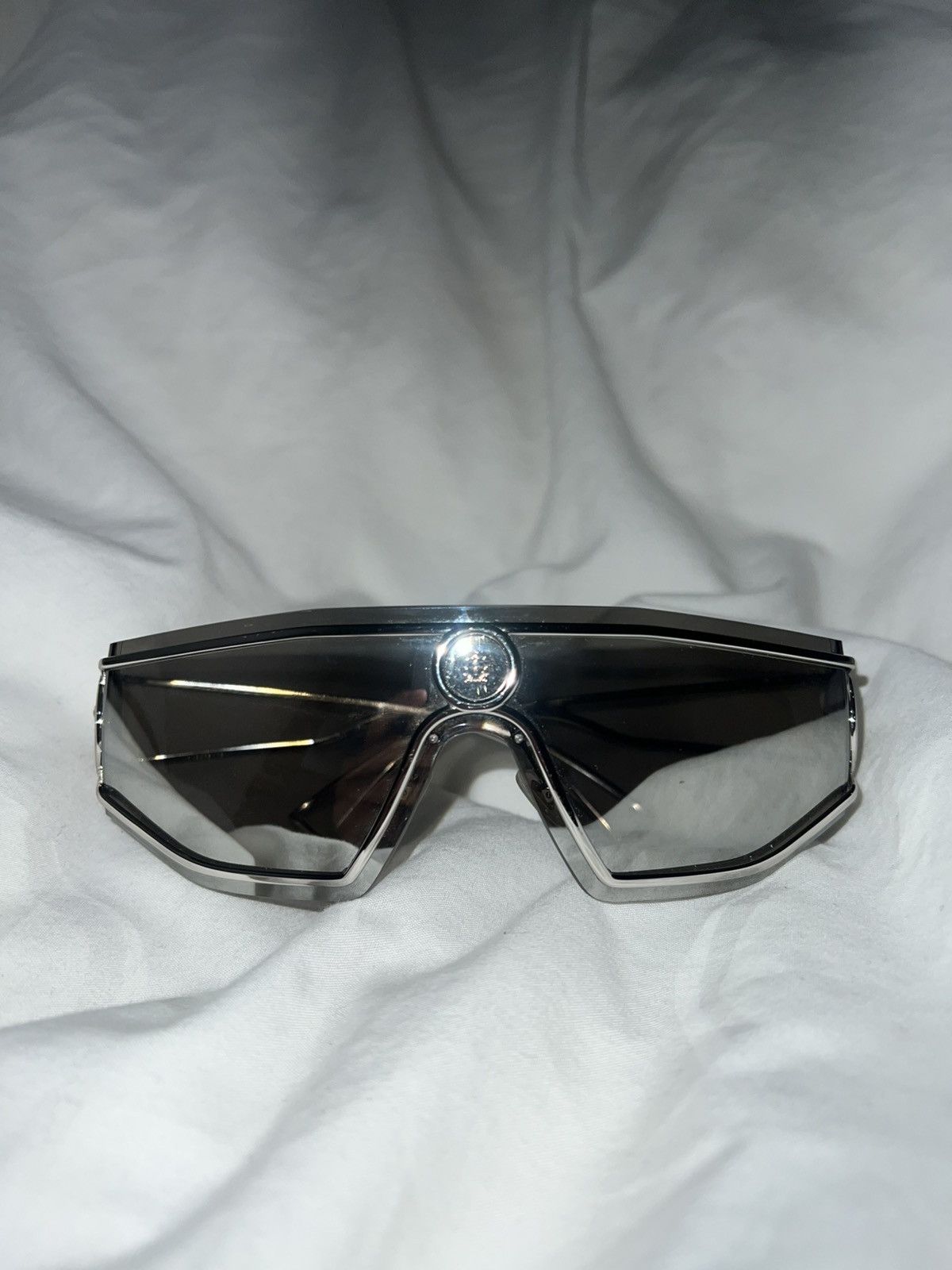 Versace Versace VE2226 Silver shield glasses Size ONE SIZE - 1 Thumbnail