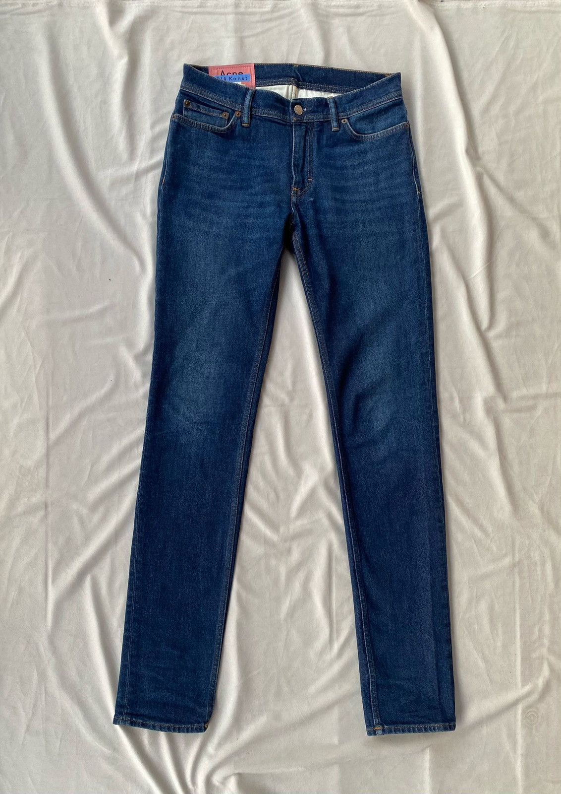 Acne Studios Acne Studios Blå Konst ‘North’ Slim Fit Women’s Jeans Size 30" / US 8 / IT 44 - 1 Thumbnail