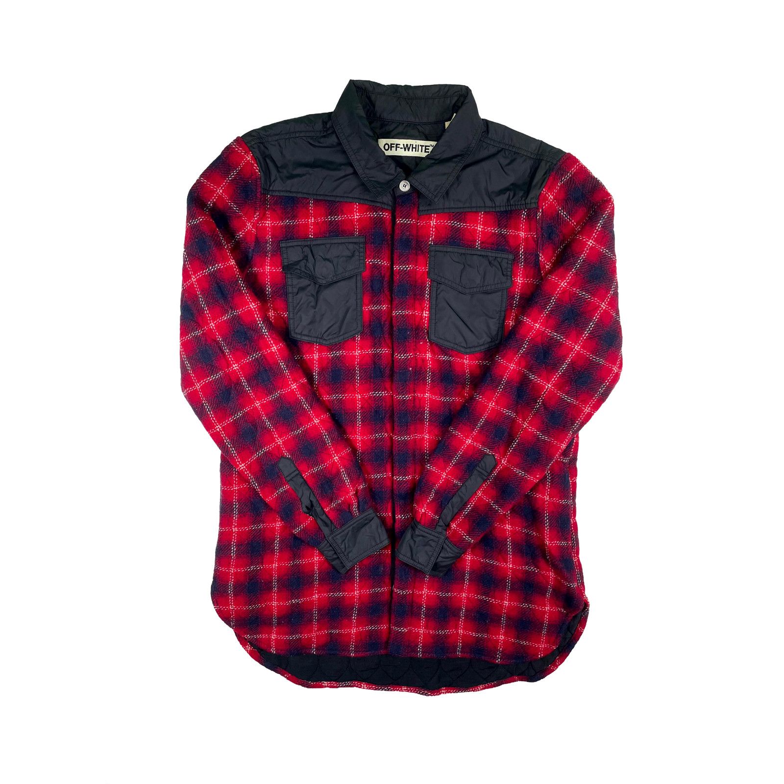 Off-White Off White Plaid Padded Red & Black Jacket Size US M / EU 48-50 / 2 - 1 Thumbnail