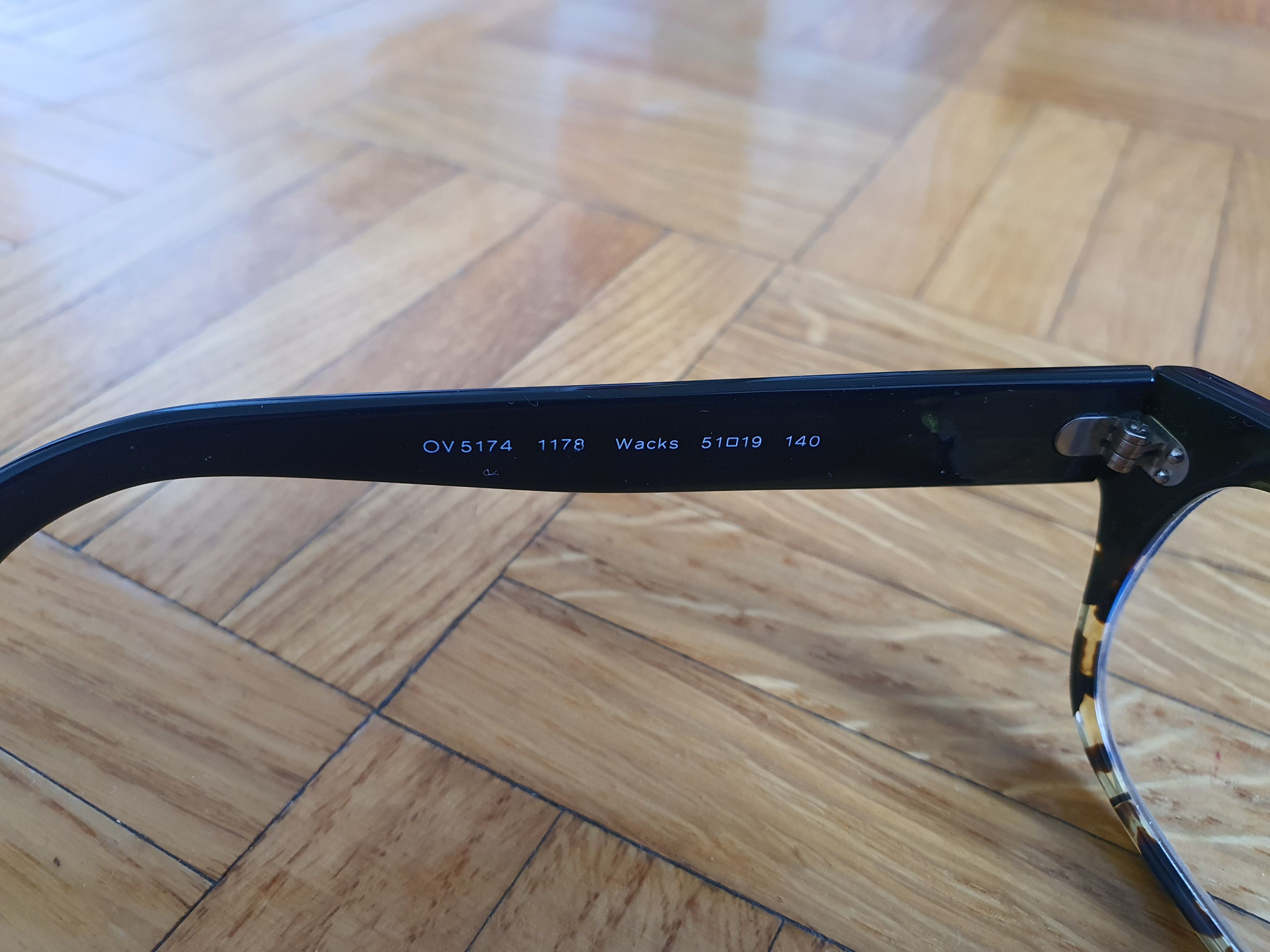 Oliver Peoples WACKS Frames Glasses (OV5174 1178) - Unisex - Sz 51-19-140 Size ONE SIZE - 8 Thumbnail