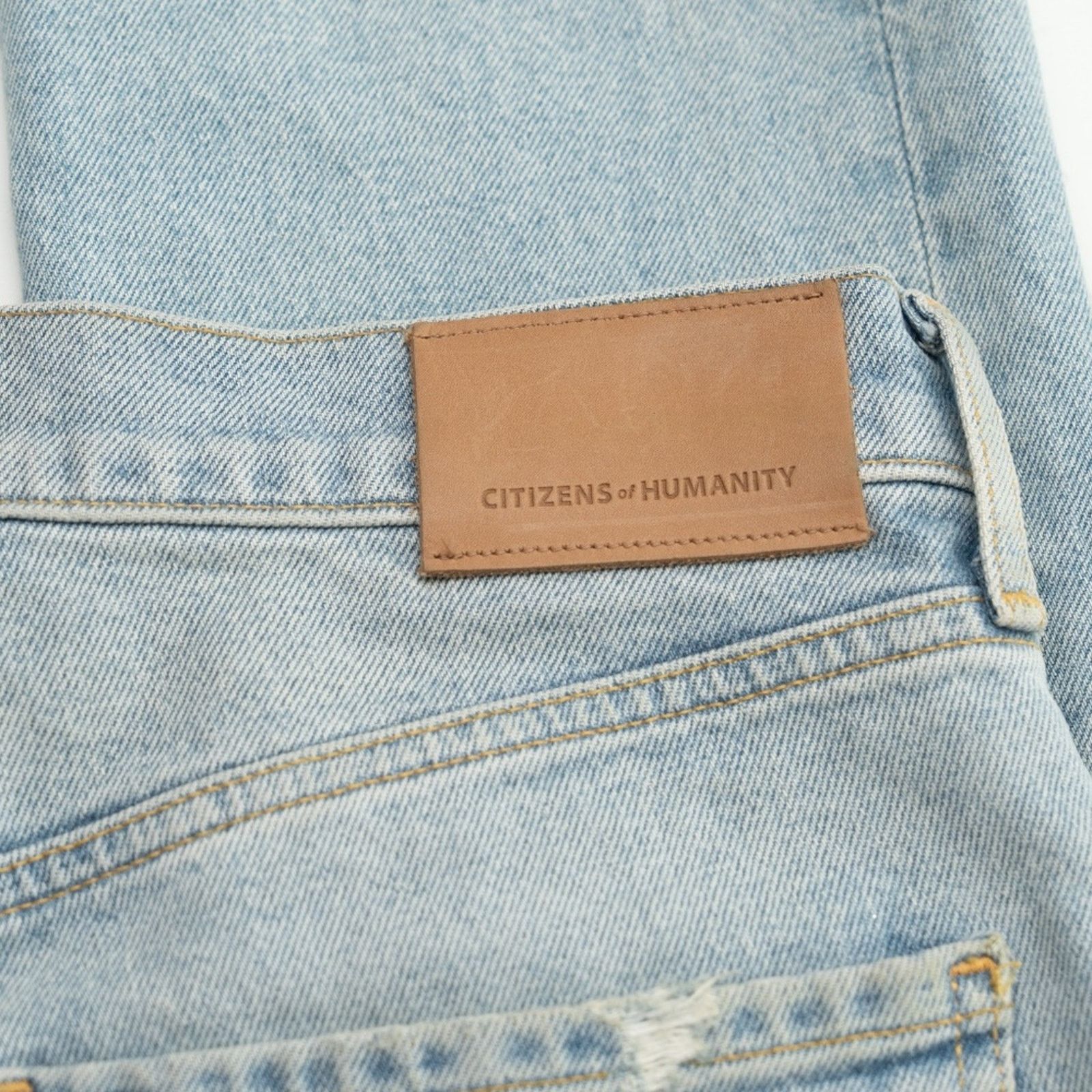Citizens Of Humanity Citizens of Humani - Charlotte Crop High Rise Straight Jeans Size 26" / US 2 / IT 38 - 6 Thumbnail