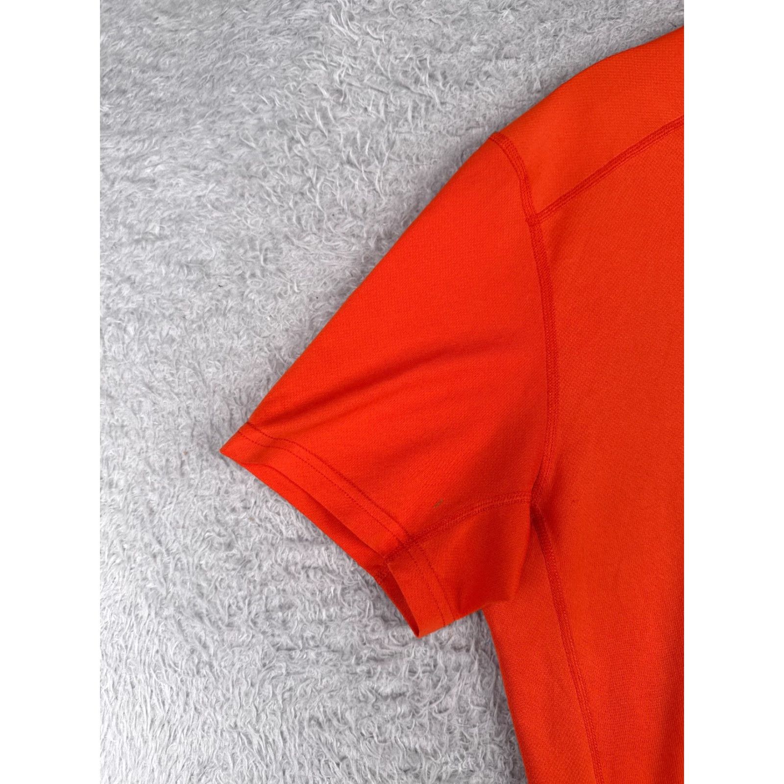 Patagonia Patagonia Shirt Men Large Orange Short Sleeve Crew Neck 100% Polyester READ Size US L / EU 52-54 / 3 - 3 Thumbnail