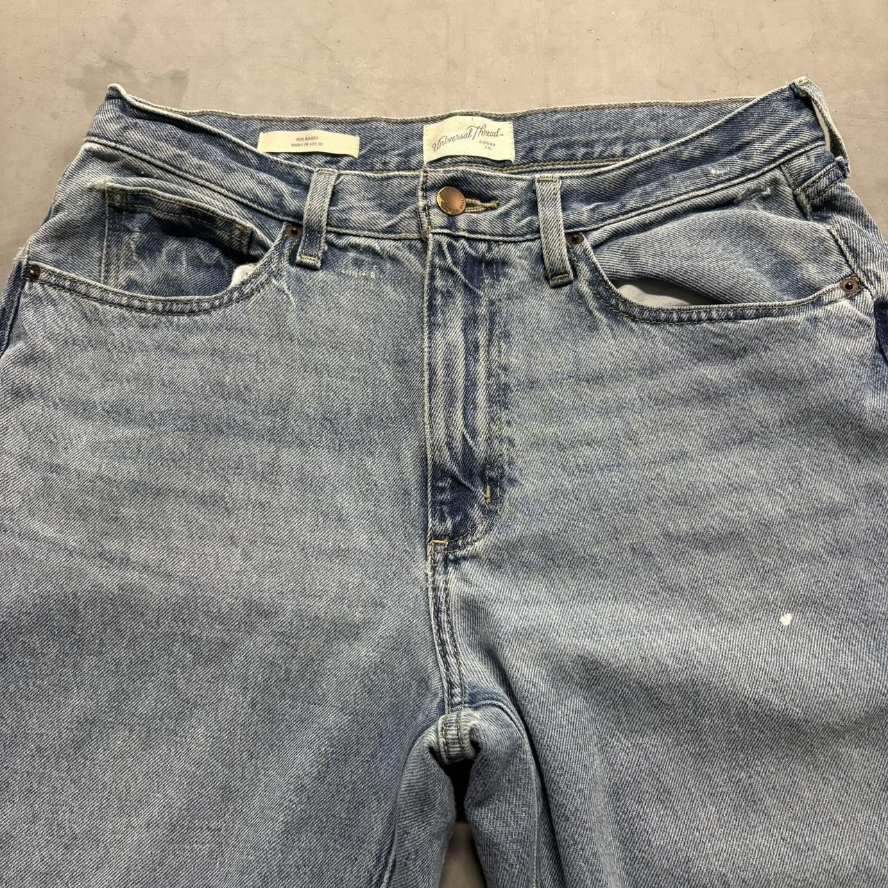 Vintage Crazy Vintage Y2K/2000s Super Baggy Wideleg Skater Streetwear Medium Wash Denim Jeans! Size US 32 / EU 48 - 2 Thumbnail