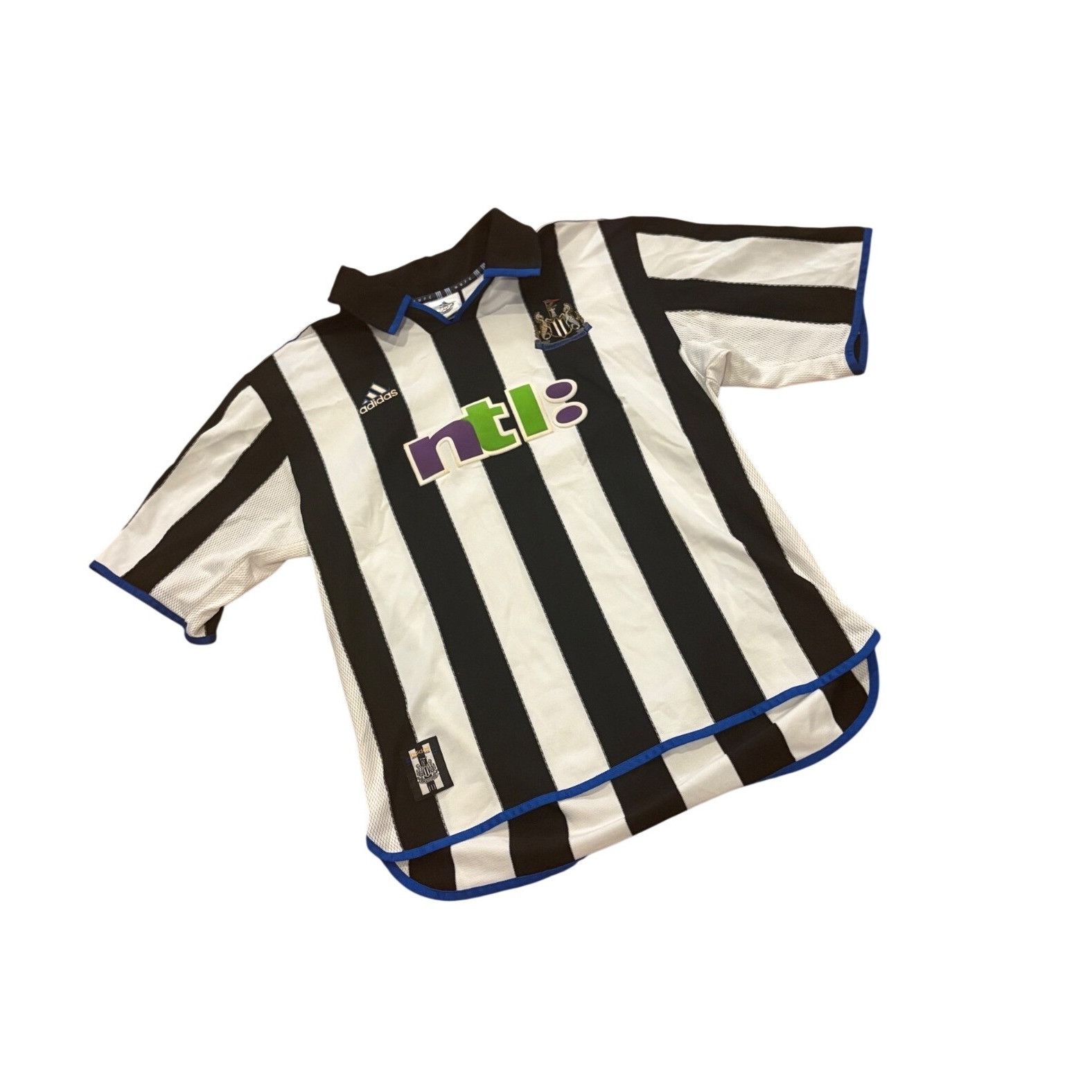 Adidas Adidas 2000-01 Newcastle United Home Kit Soccer Jersey Premi Size US XL / EU 56 / 4 - 3 Thumbnail