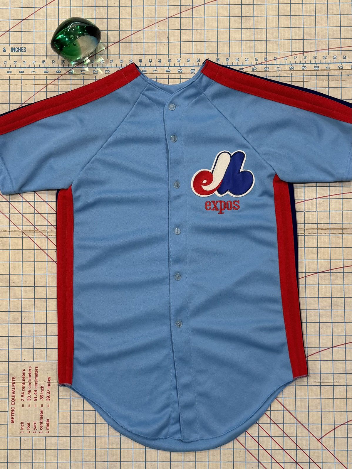 Ccm Vintage Montreal Expos Baseball Jersey CCM Mens Medium 80’s Size US M / EU 48-50 / 2 - 2 Thumbnail