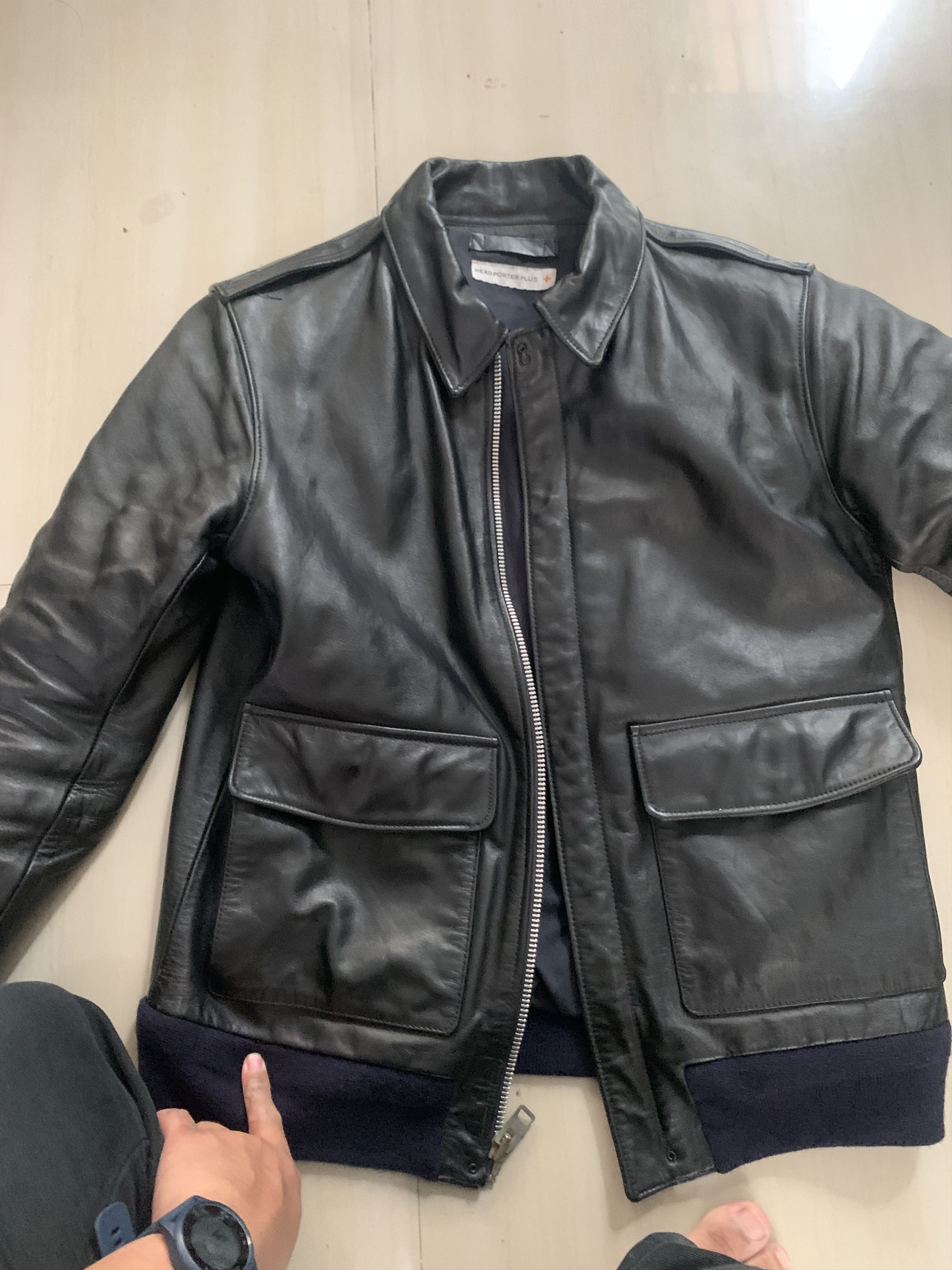 Head Porter Head Porter Plus A2 Horsehide Leather Jacket Size US M / EU 48-50 / 2 - 1 Thumbnail