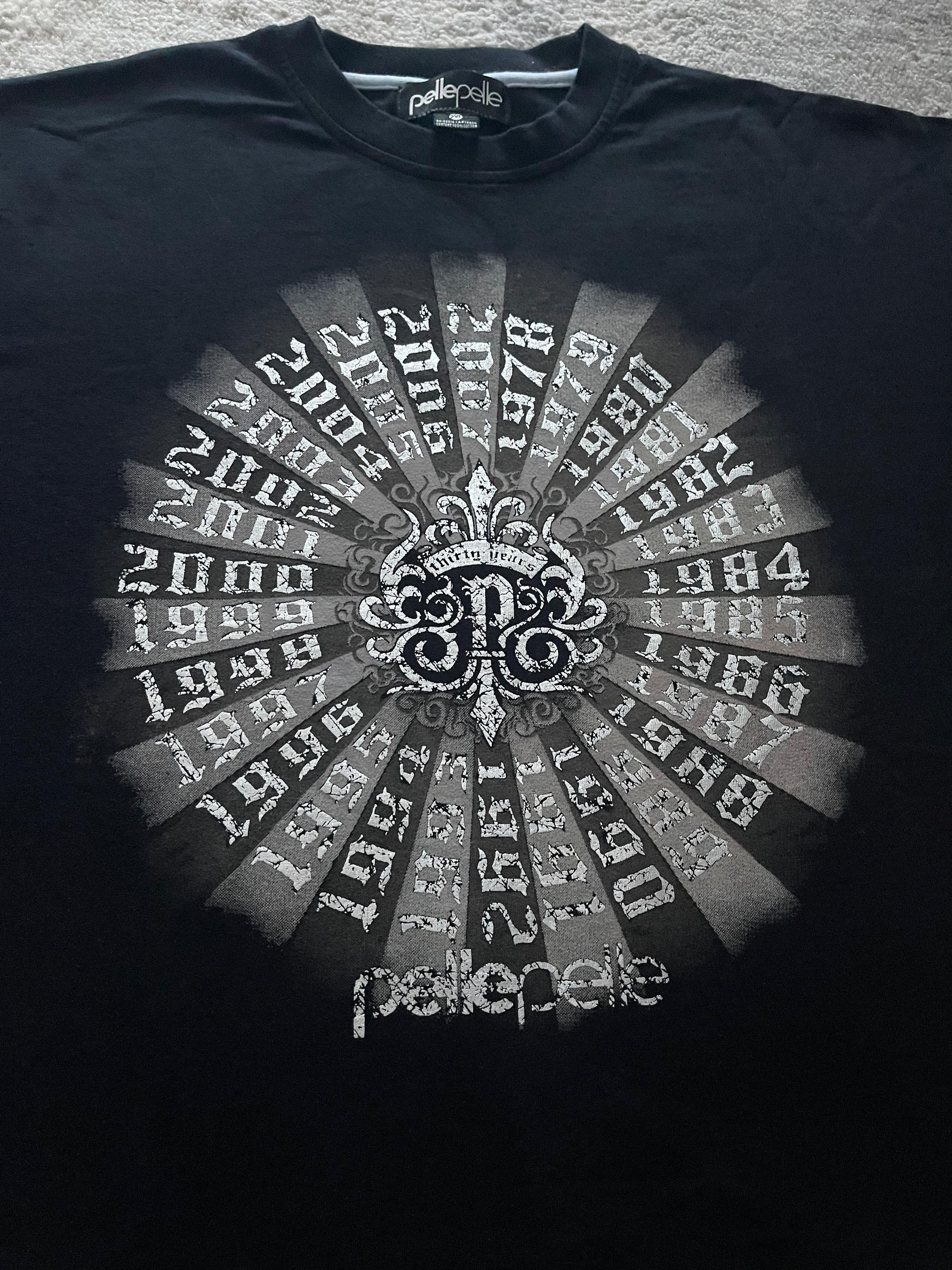 Pelle Pelle Pelle Pelle Graphic Black T-Shirt 2XL Size US XXL / EU 58 / 5 - 2 Thumbnail