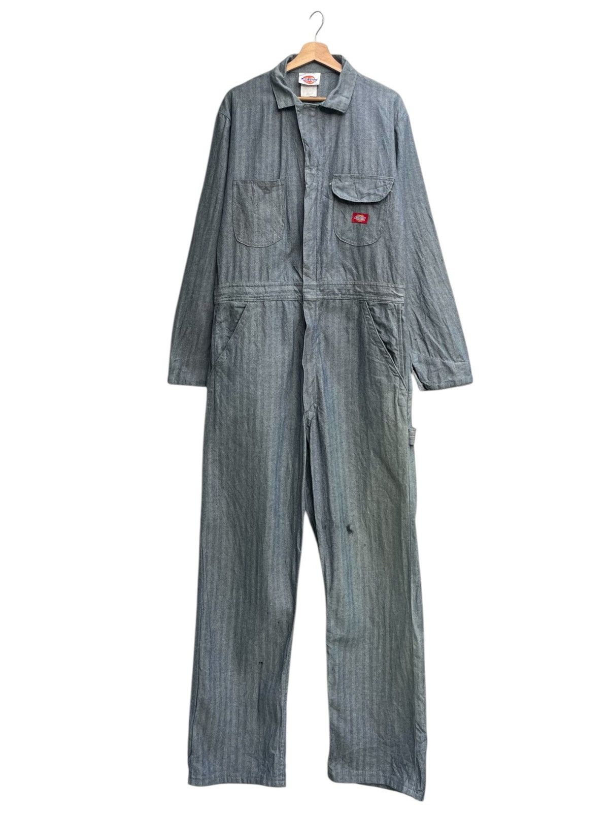Dickies Vintage Dickies Herringbone Coveralls Waist 40 Size US 40 / EU 56 - 5 Thumbnail