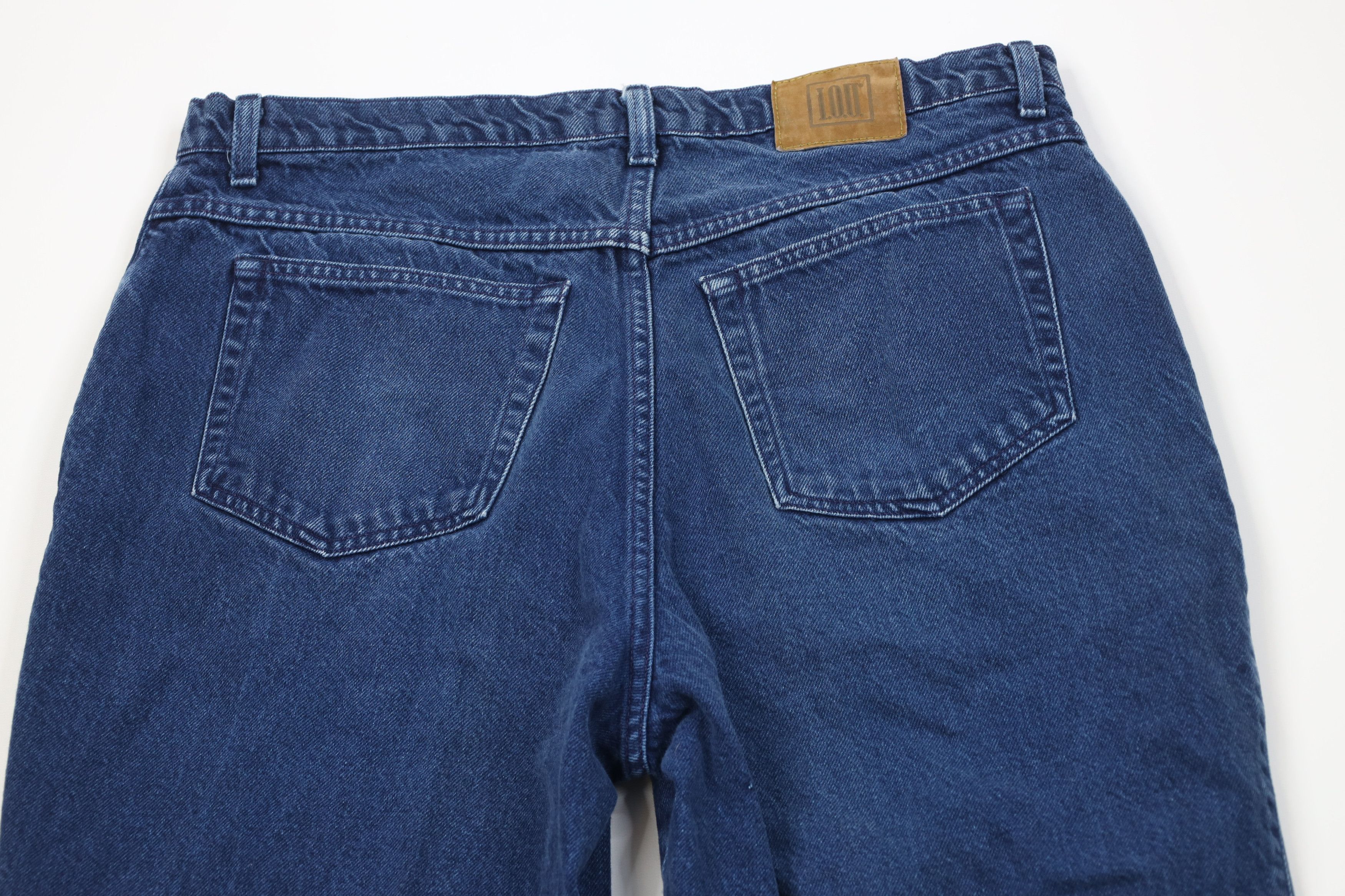 Vintage Vintage 90s IOU Skateboarding Tapered Leg Denim Jeans Blue Size US 38 / EU 54 - 10 Thumbnail