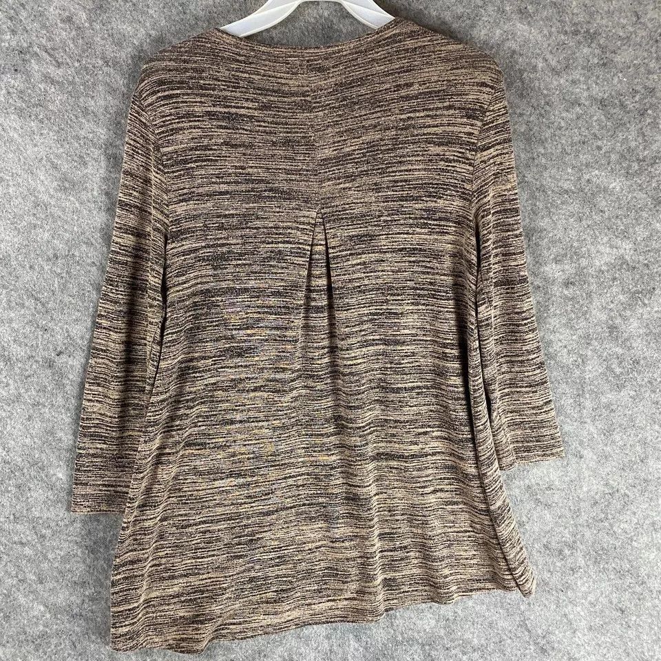 Other Joan Vass Blouse Medium Women's Pullover Tan Adults M Size M / US 6-8 / IT 42-44 - 7 Thumbnail