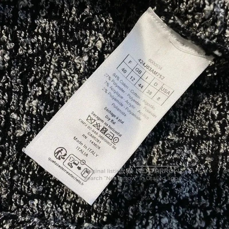 Dior Dior Black Cotton Women's Dress . Size XXS / US 00 / IT 34 - 8 Thumbnail