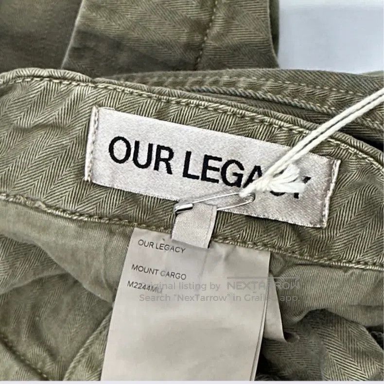 Our Legacy Our Legacy Olive straight-through casual pants Size US 38 / EU 54 - 3 Thumbnail