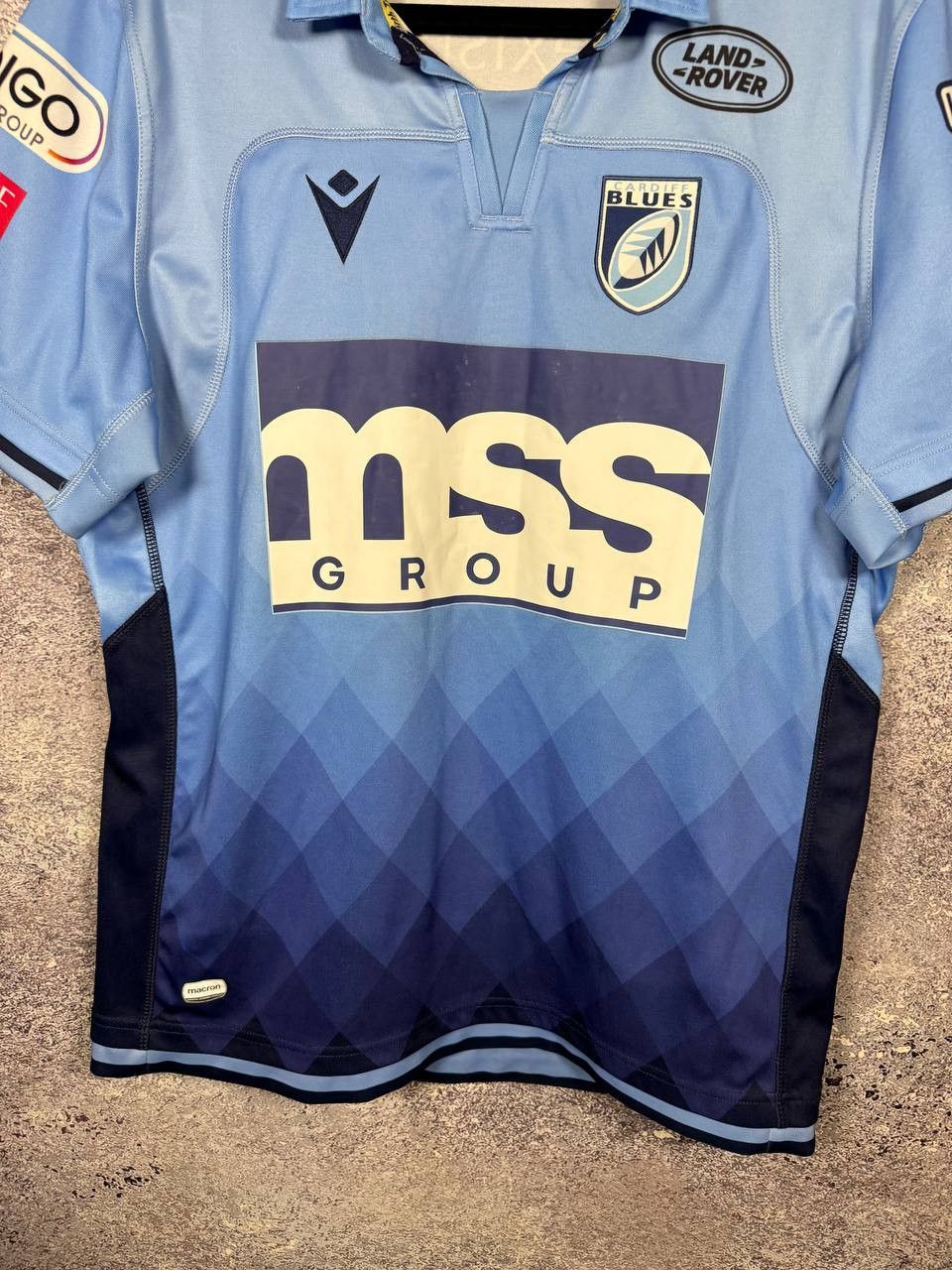 Macron Cardiff Blues Rugby Home Shirt 2022 Rugby Jersey Medium Size US M / EU 48-50 / 2 - 4 Thumbnail