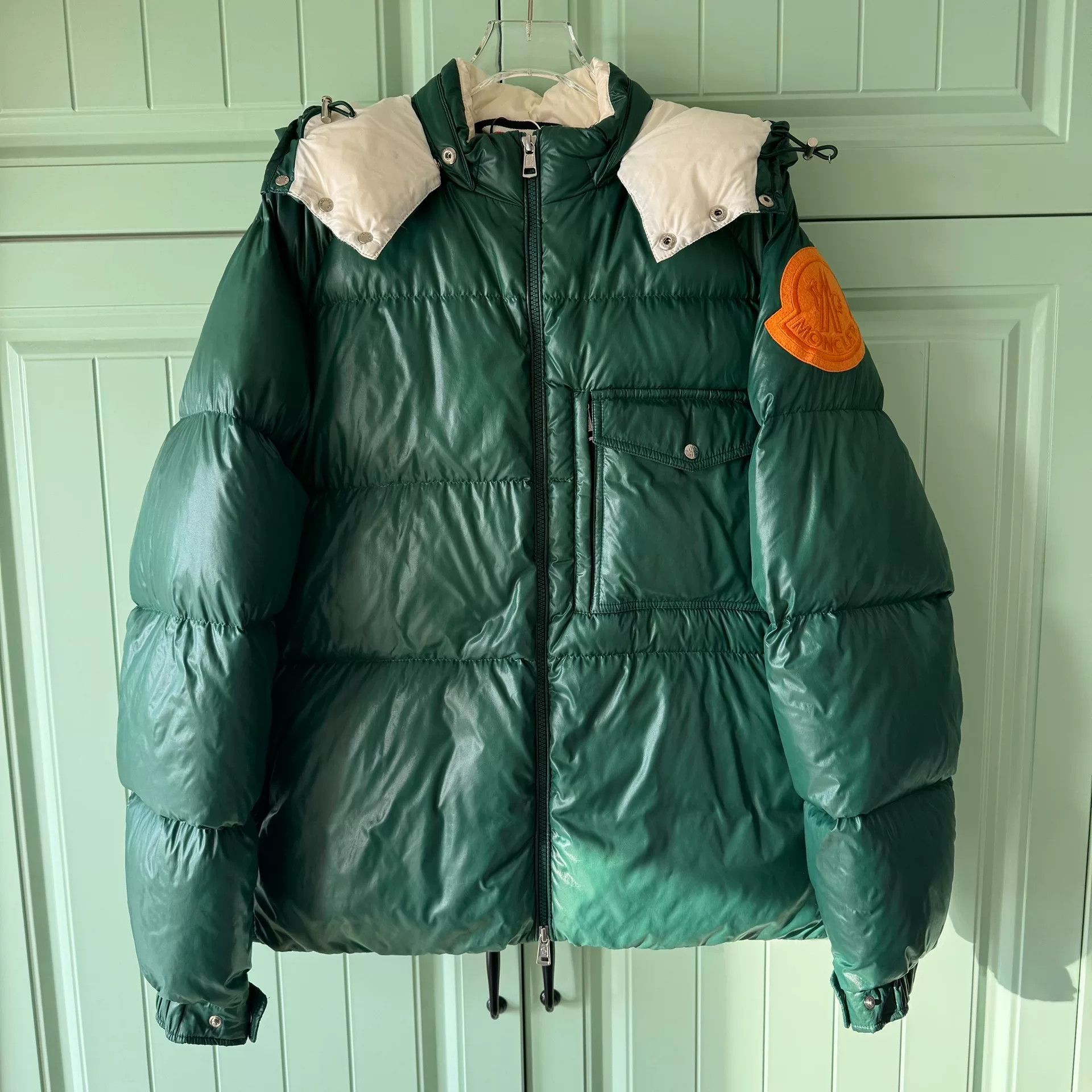 Moncler Moncler Barthet 1952 Green Down Jacket Size US M / EU 48-50 / 2 - 1 Thumbnail