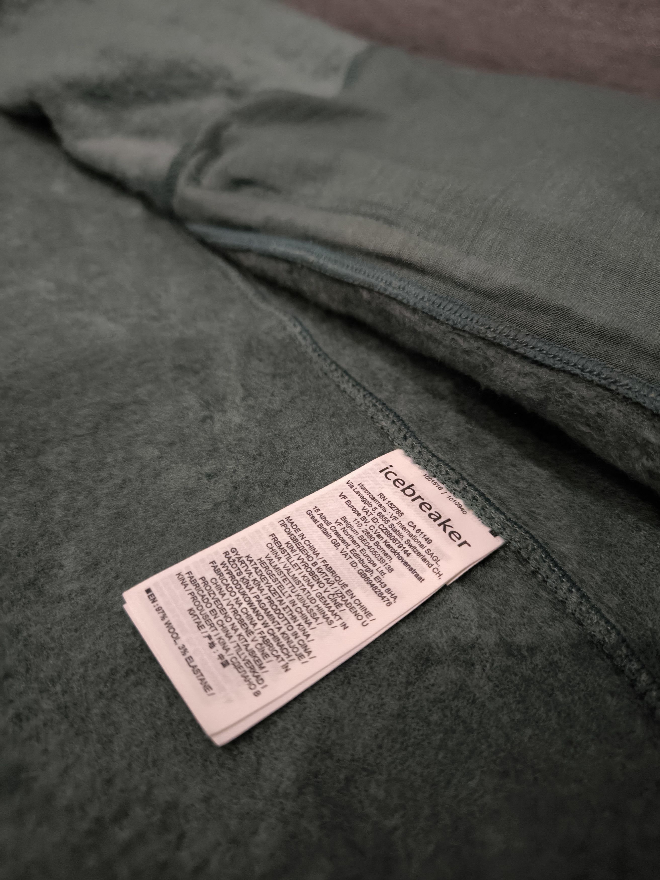 Icebreaker Women's Icebreaker Elemental LS Zip Hood Merino jacket Size XL / US 12-14 / IT 48-50 - 10 Thumbnail