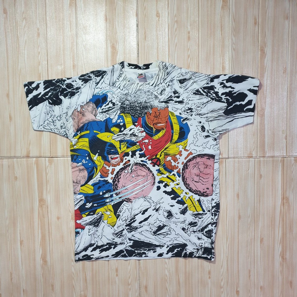 Marvel Comics X-men Megaprint Vintage Comic Images (Wolverine, Bishop) Size US XL / EU 56 / 4 - 2 Thumbnail