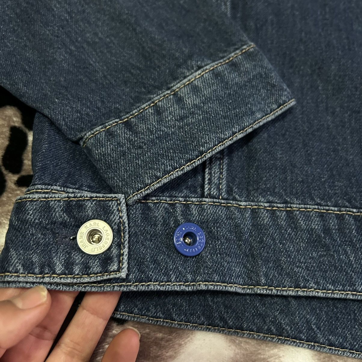 Karl Lagerfeld Authentic Karl Lagerfeld Jeans Denim Jacket Size US M / EU 48-50 / 2 - 17 Thumbnail