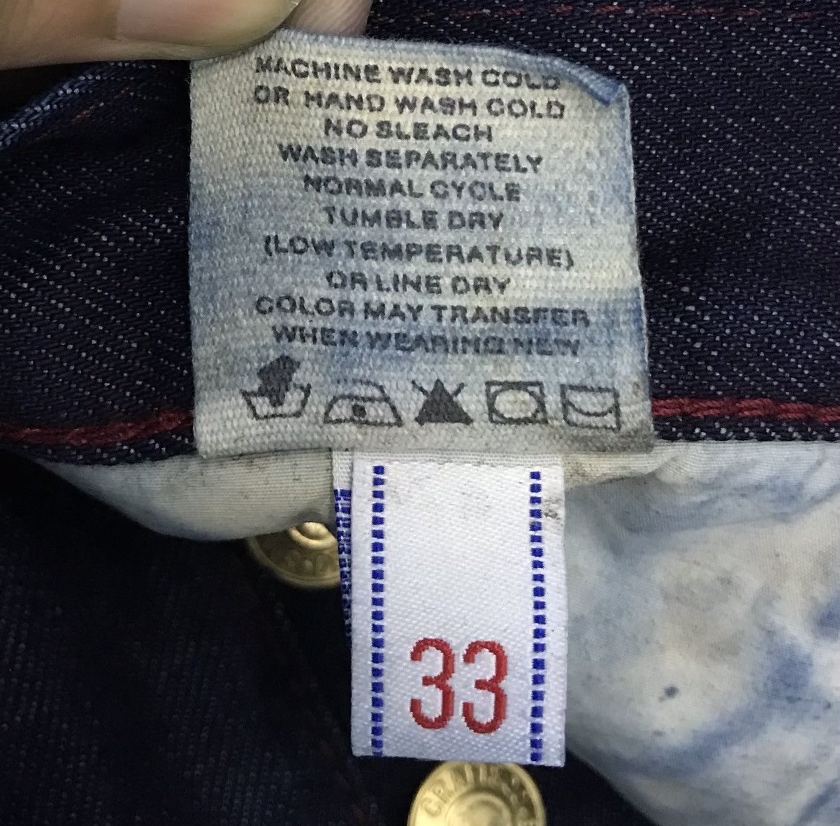 Japanese Brand Japanese Brand Daicock Custom Jeans Size US 33 - 12 Thumbnail